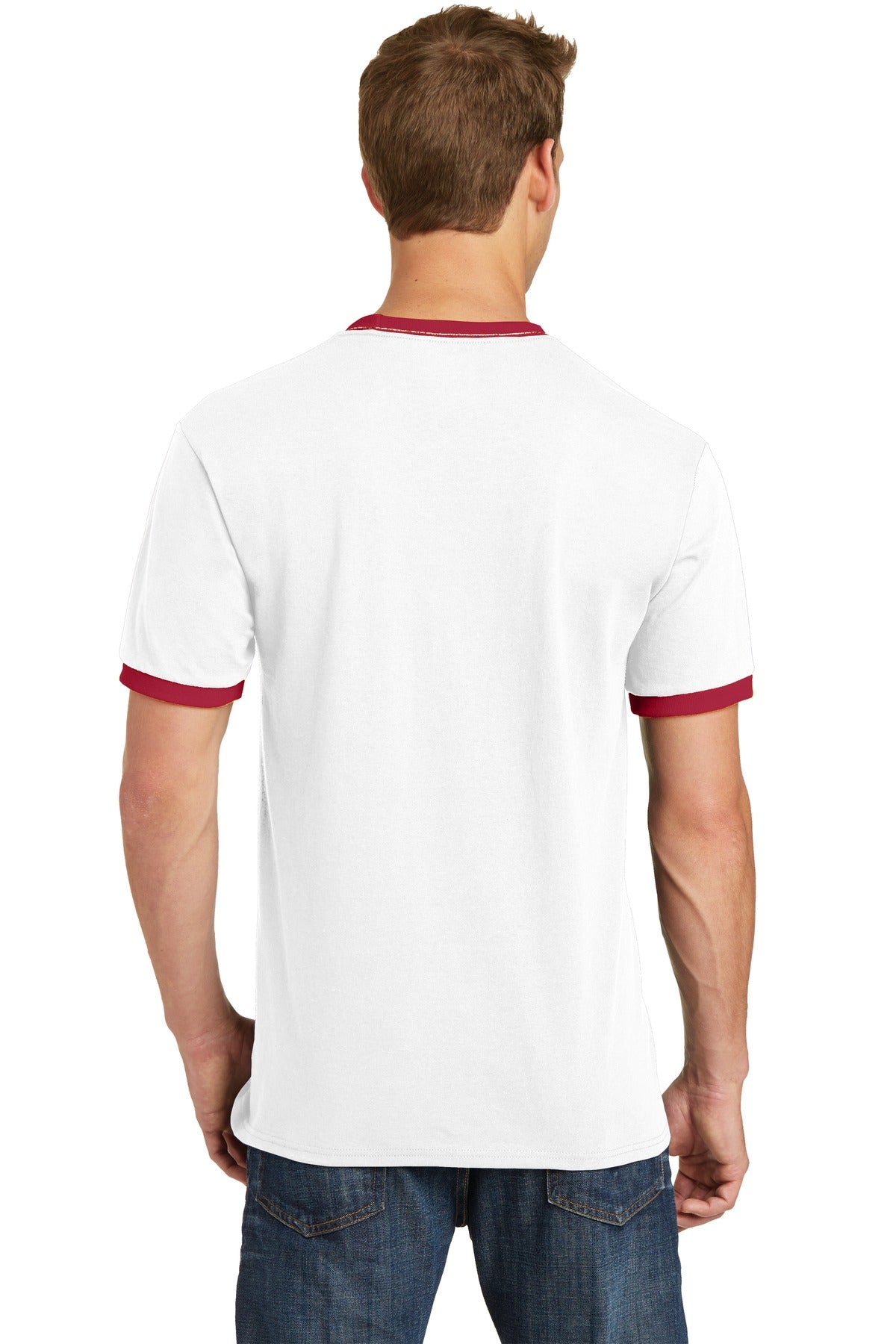 Port & Company® Core Cotton Ringer Tee