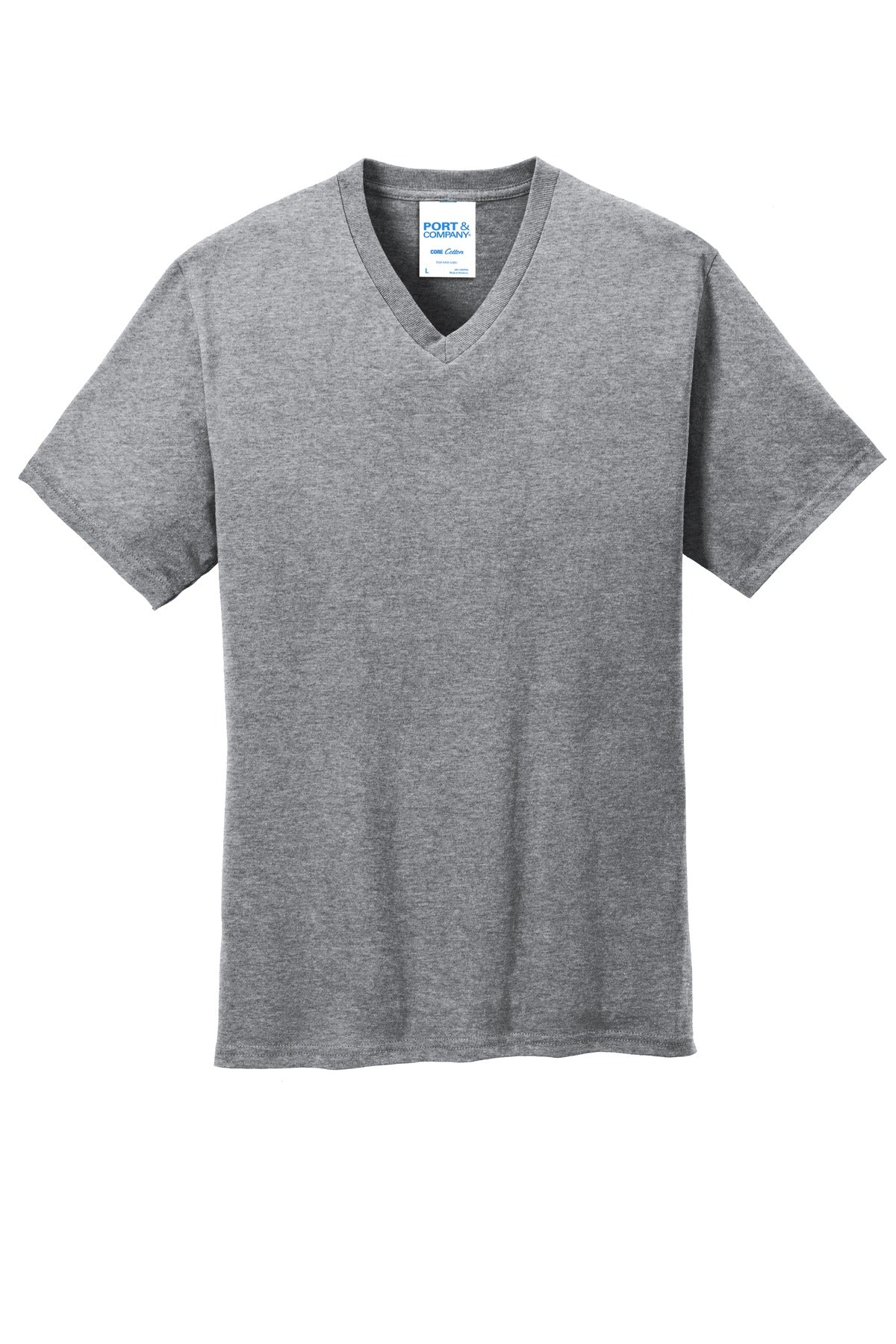Port & Company® Core Cotton V-Neck Tee