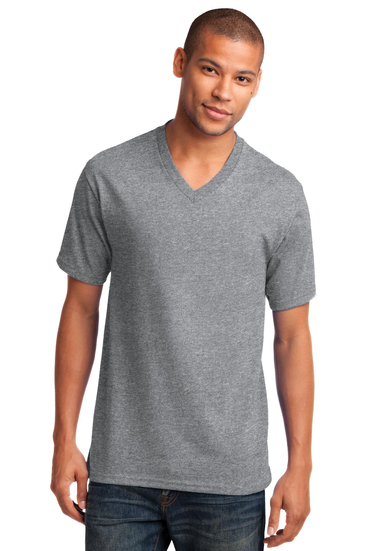 Port & Company® Core Cotton V-Neck Tee