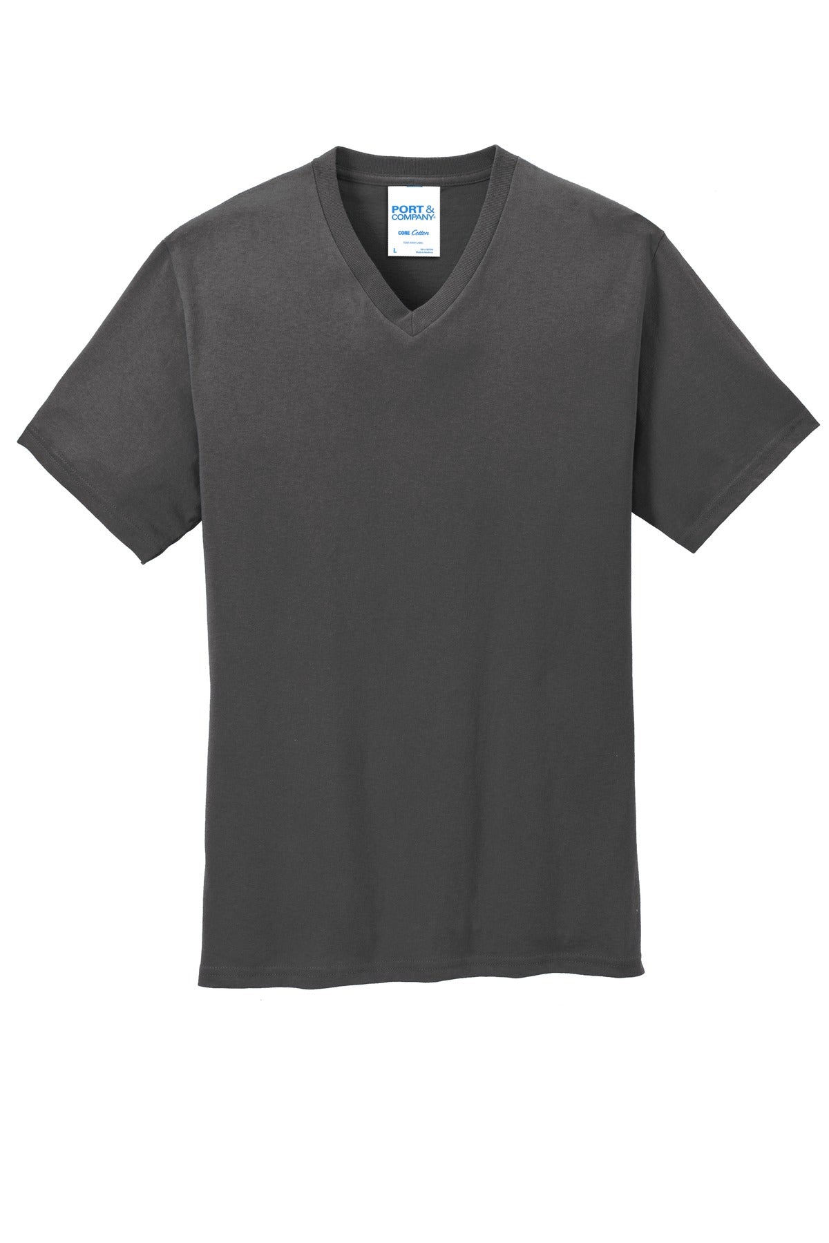 Port & Company® Core Cotton V-Neck Tee