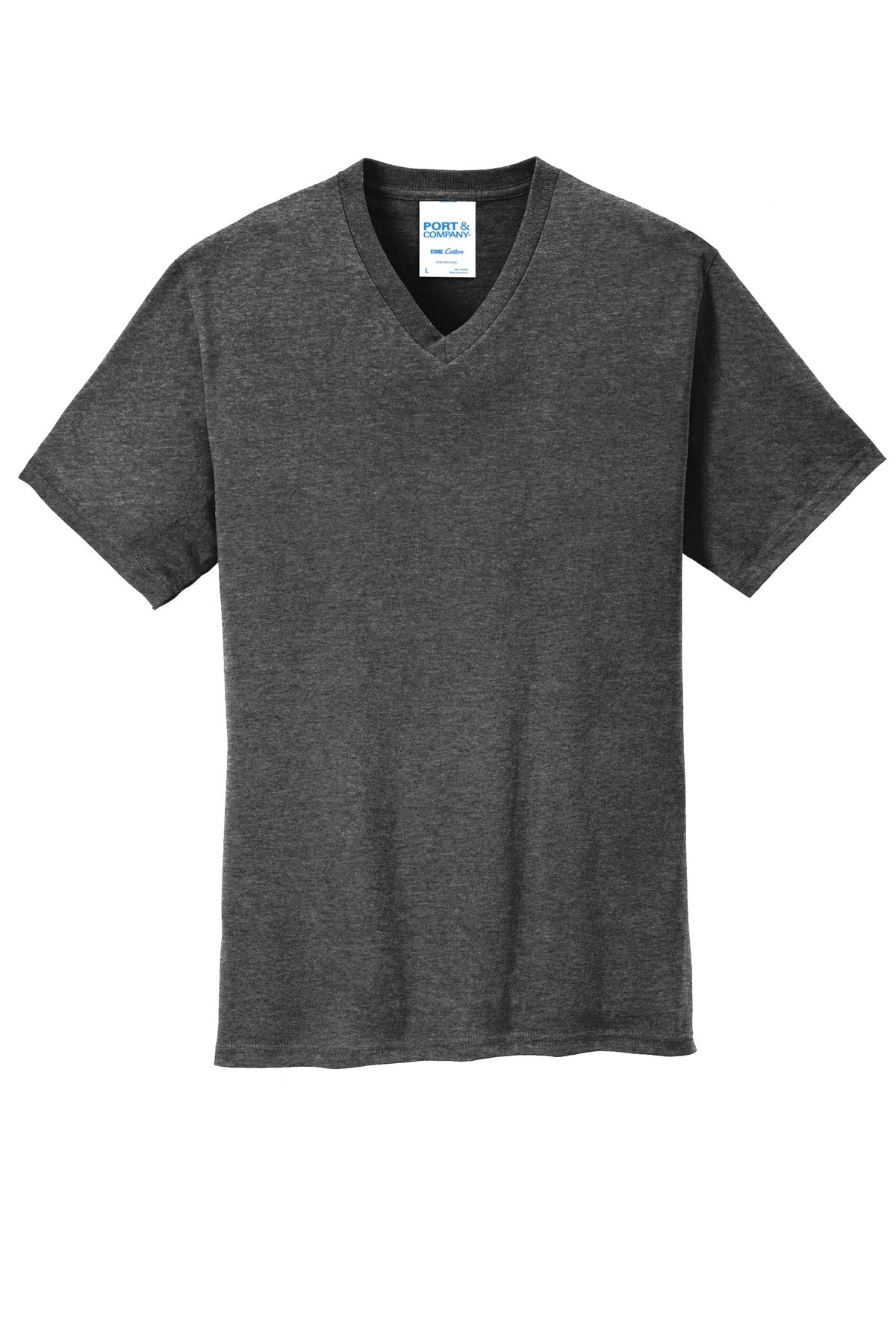 Port & Company® Core Cotton V-Neck Tee