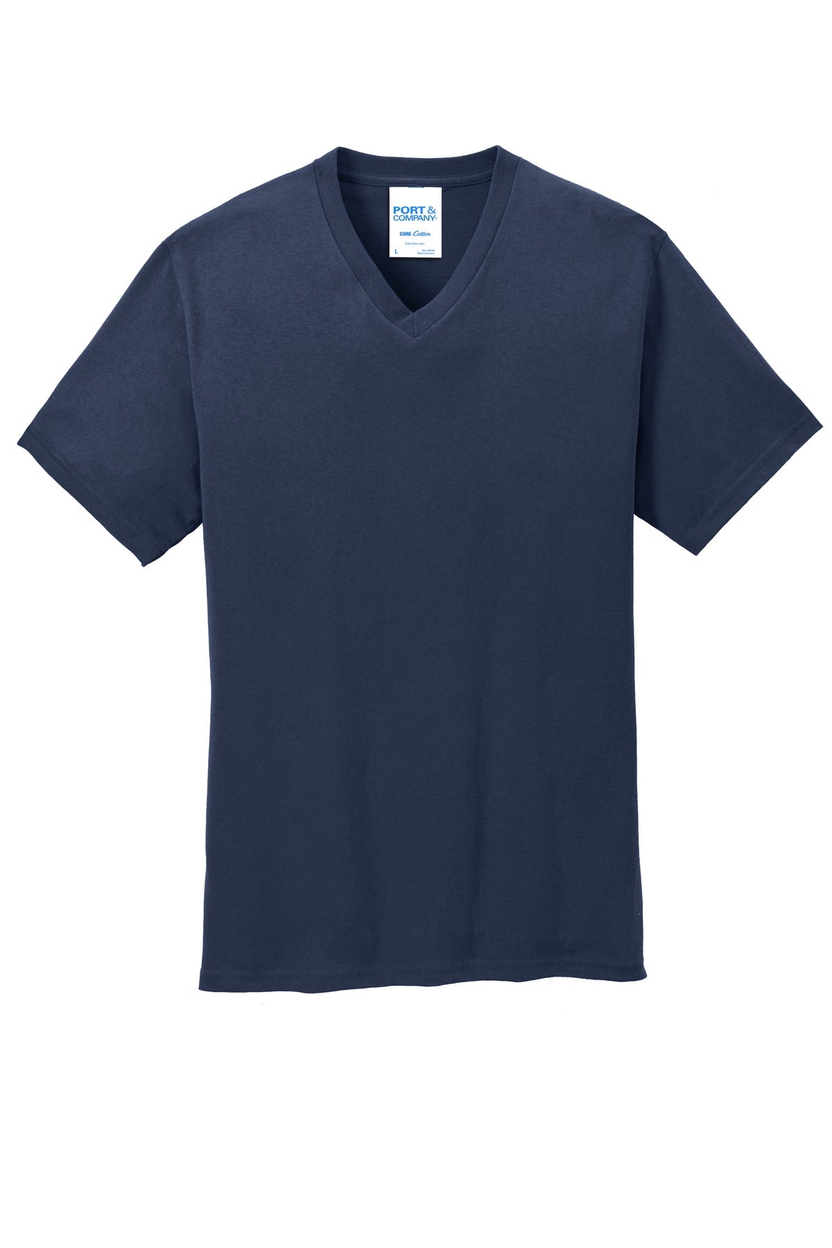 Port & Company® Core Cotton V-Neck Tee