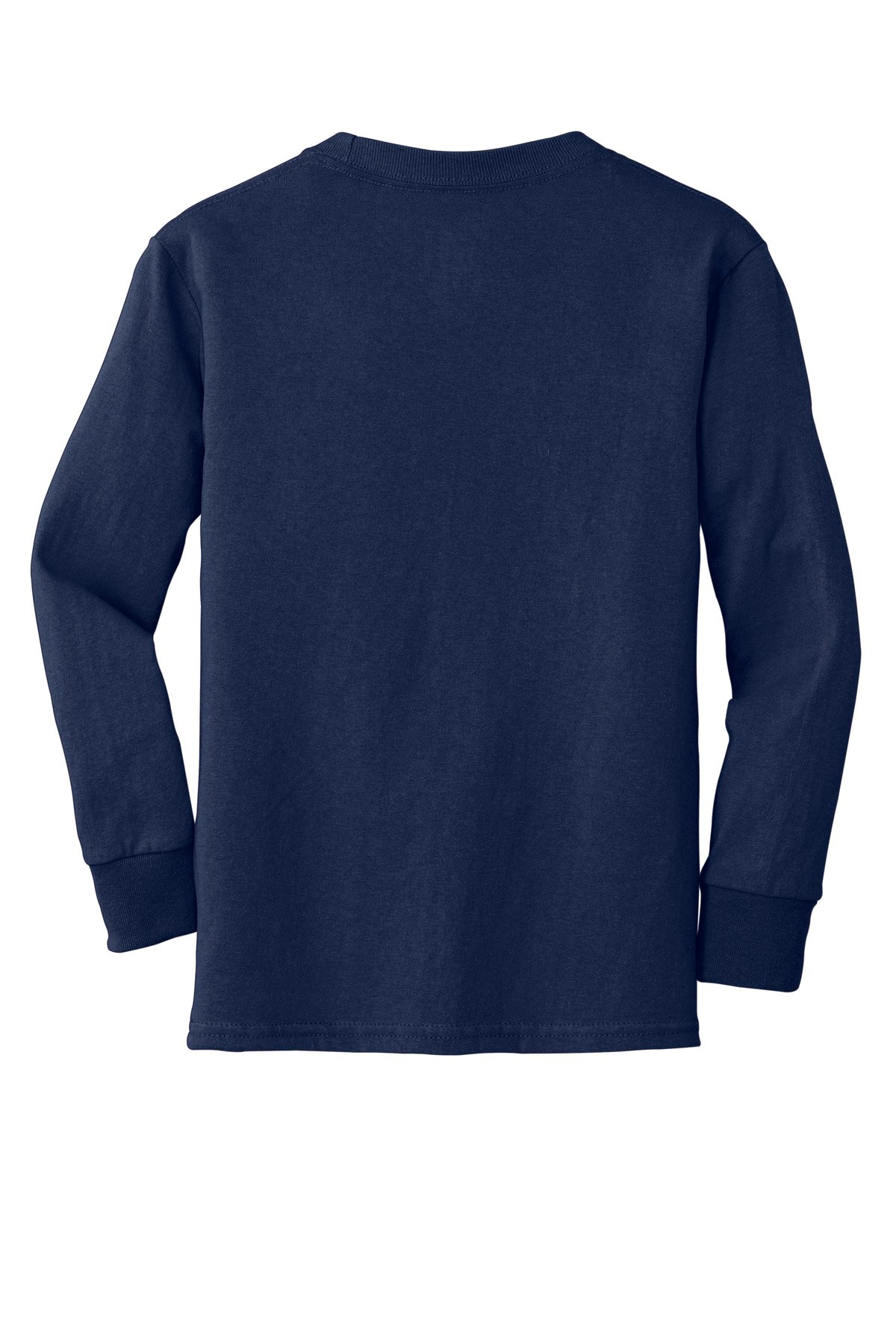 Port & Company® Youth Long Sleeve Core Cotton Tee