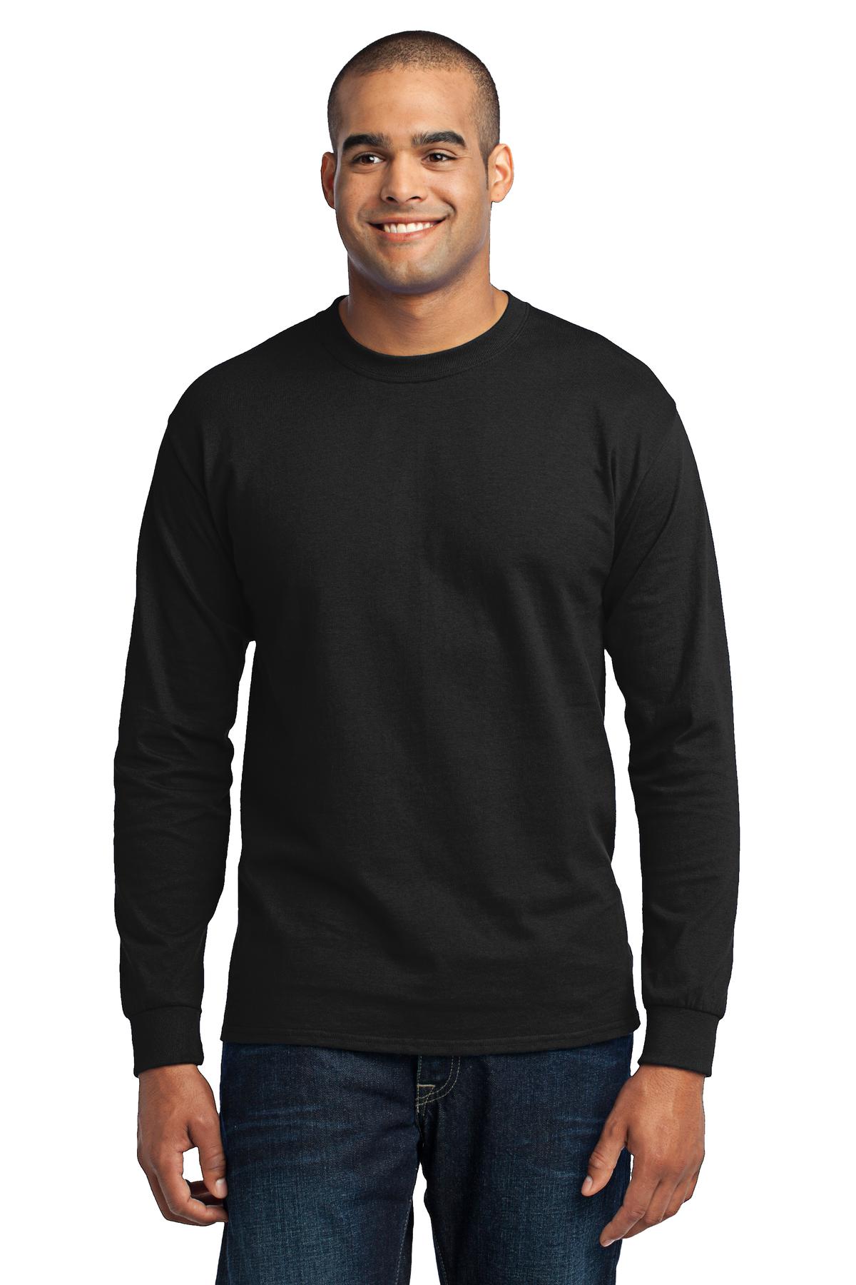 Port & Company® Tall Long Sleeve Core Blend Tee