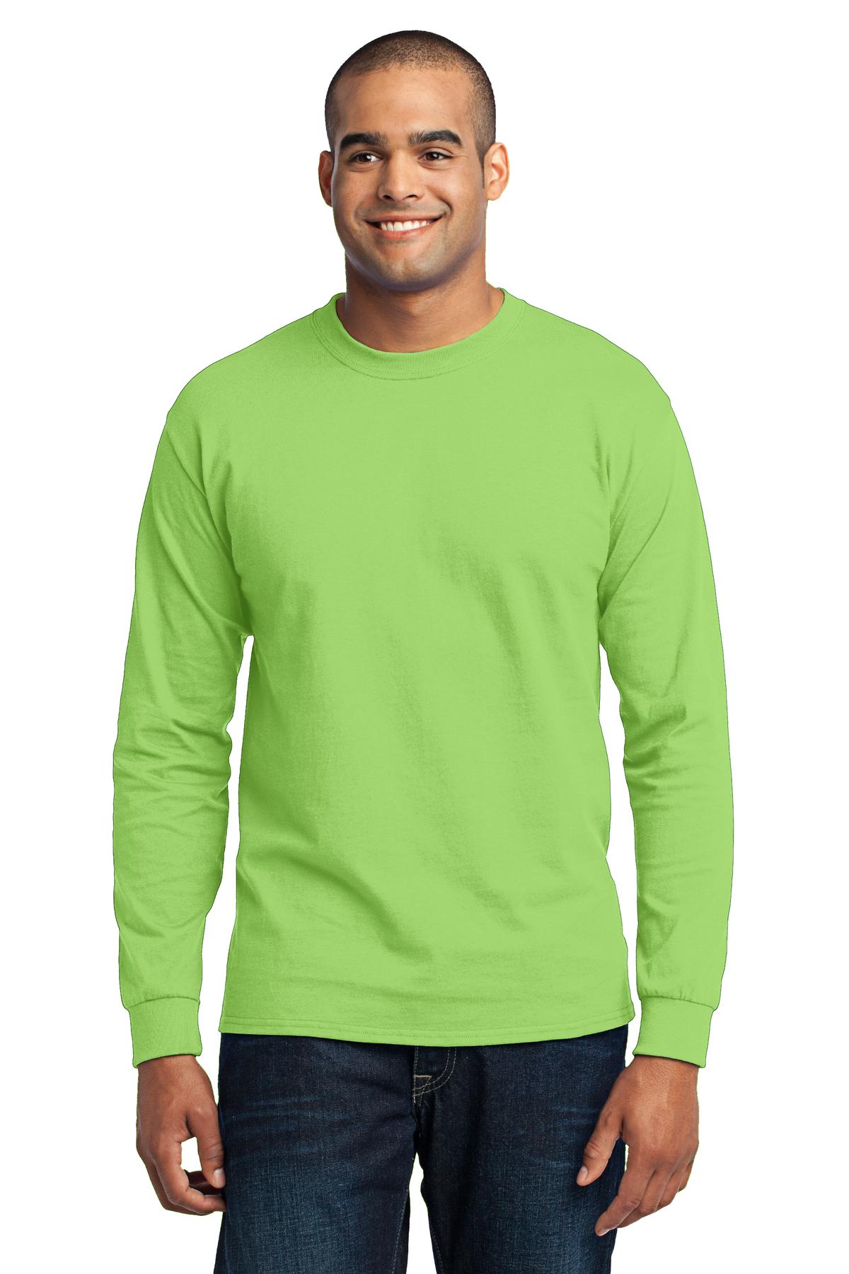 Port & Company® Tall Long Sleeve Core Blend Tee