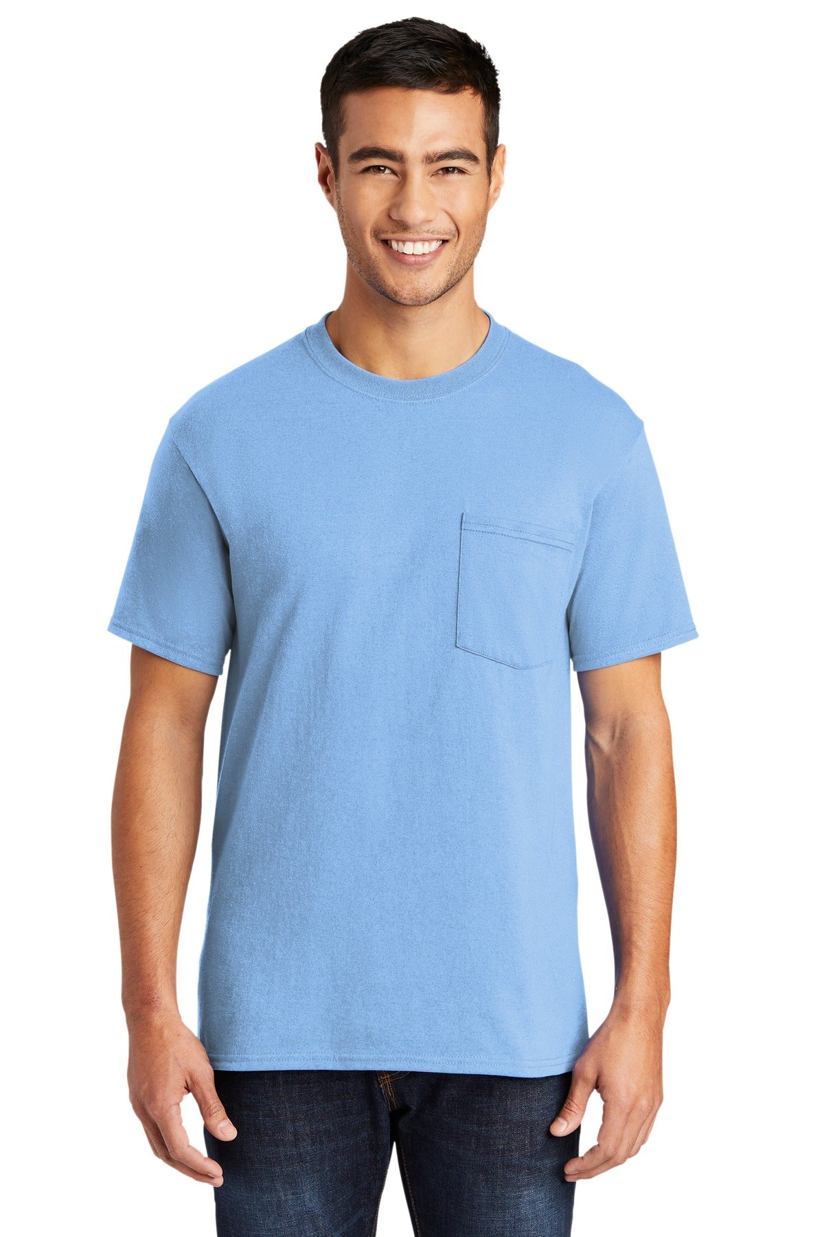Port & Company® Tall Core Blend Pocket Tee