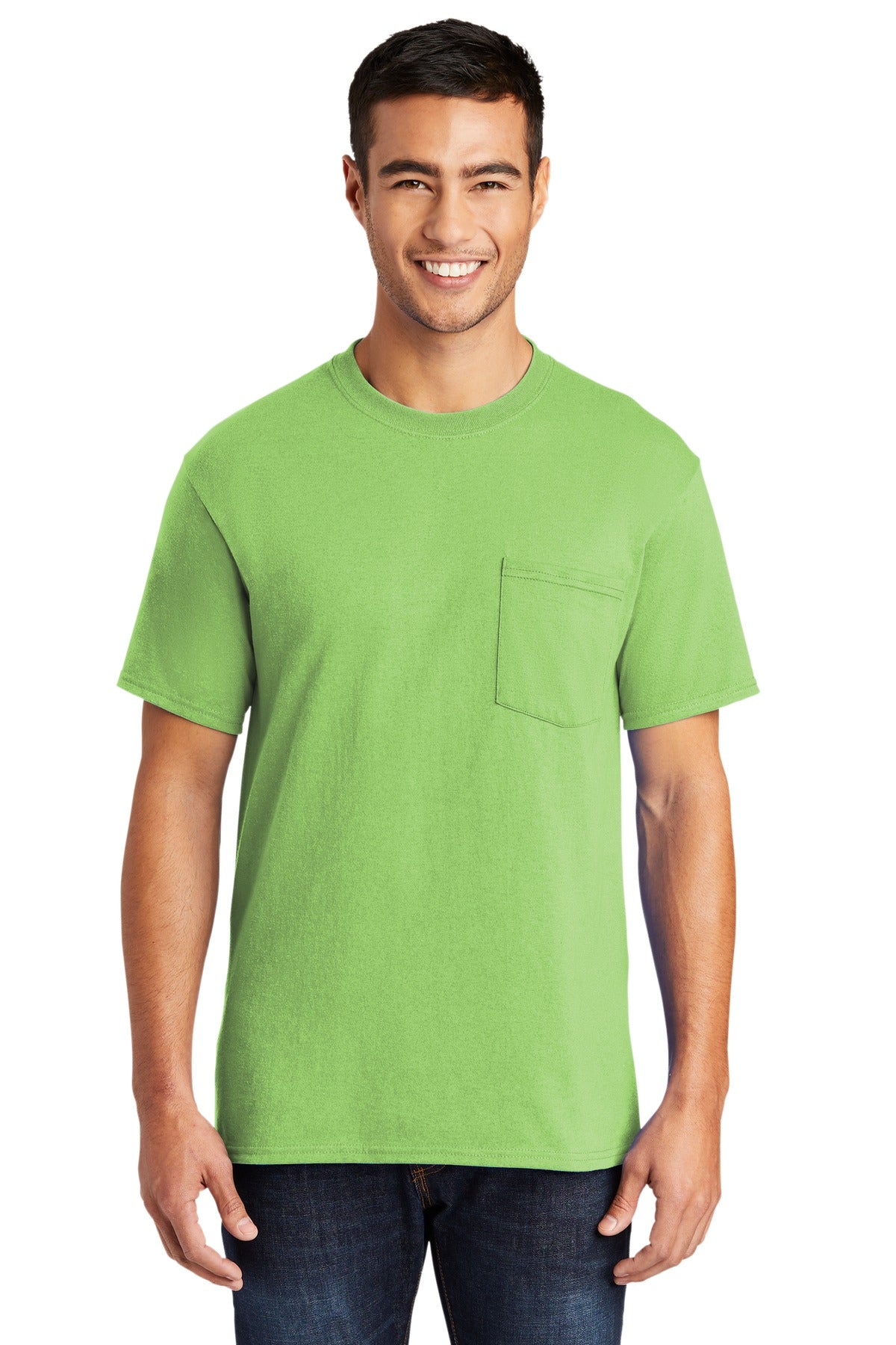 Port & Company® Tall Core Blend Pocket Tee