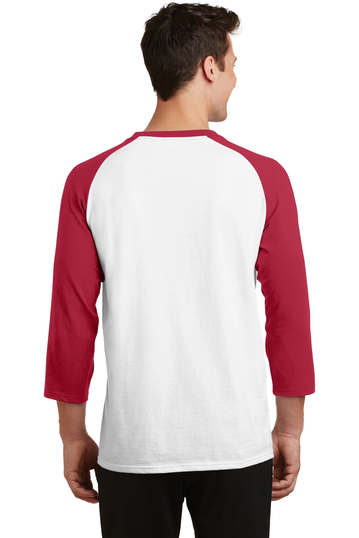 Port & Company® Core Blend 3/4-Sleeve Raglan Tee