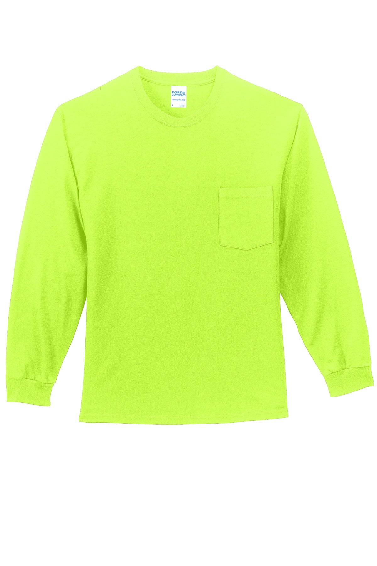 Port & Company® - Long Sleeve Essential Pocket Tee