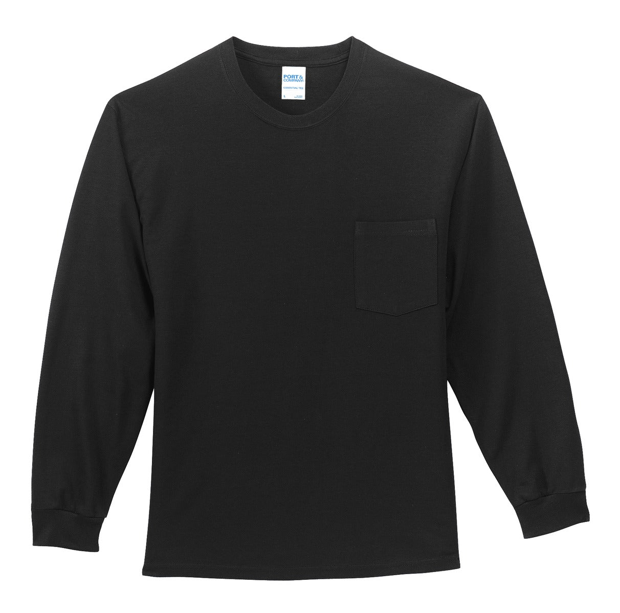 Port & Company® - Long Sleeve Essential Pocket Tee