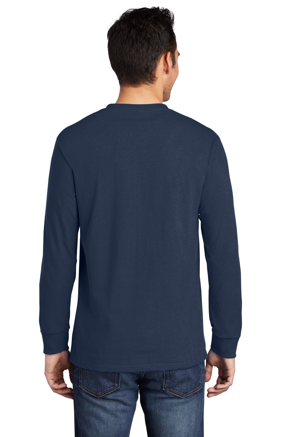 Port & Company® - Long Sleeve Essential Pocket Tee