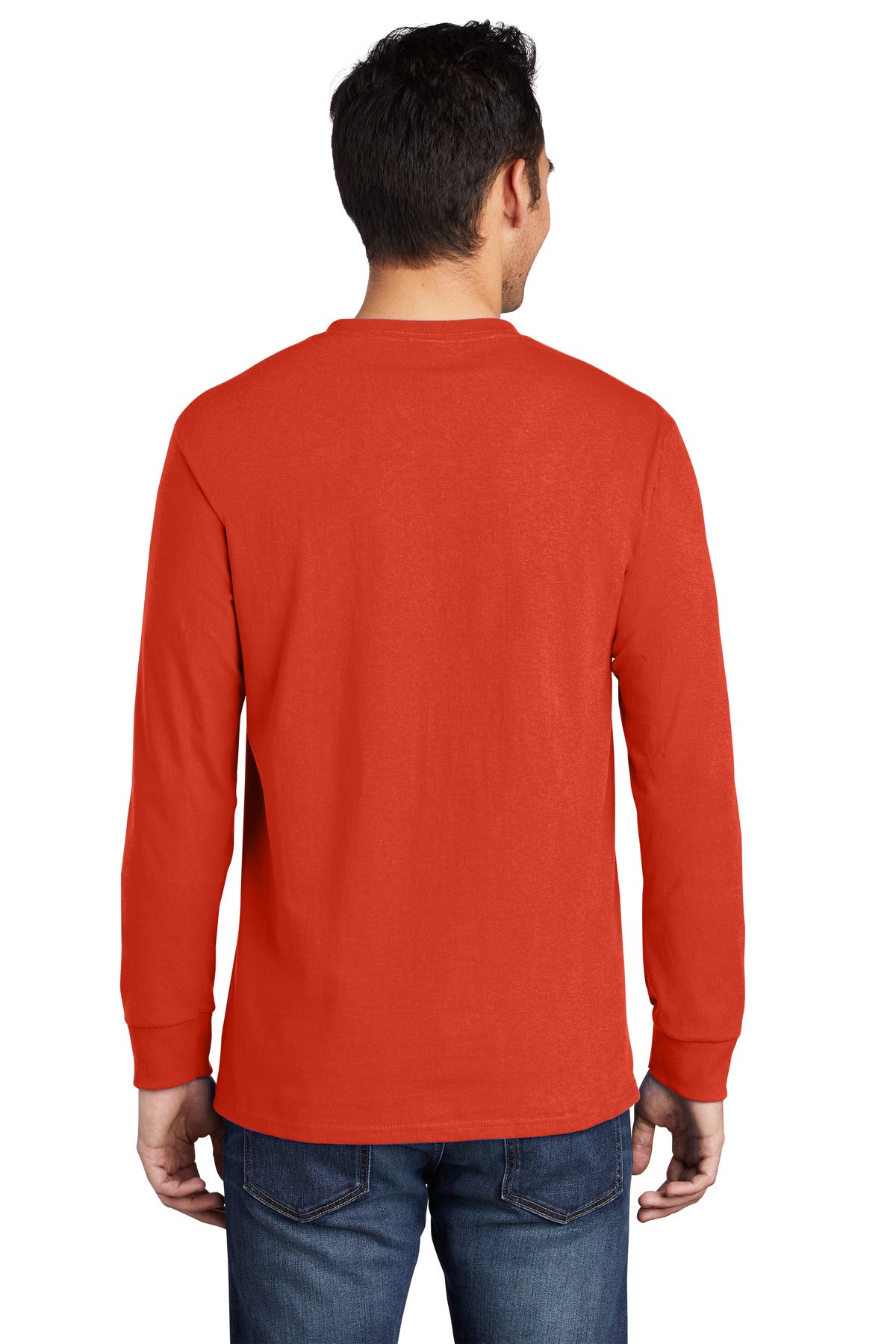 Port & Company® - Long Sleeve Essential Pocket Tee