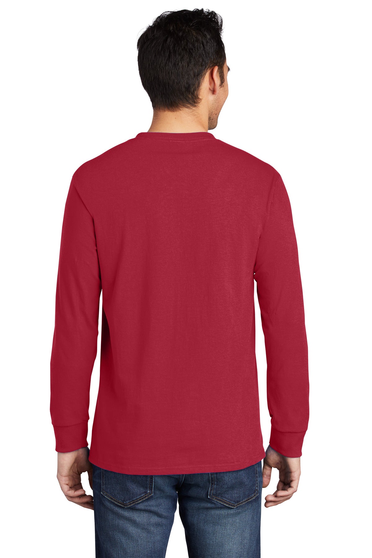 Port & Company® - Long Sleeve Essential Pocket Tee