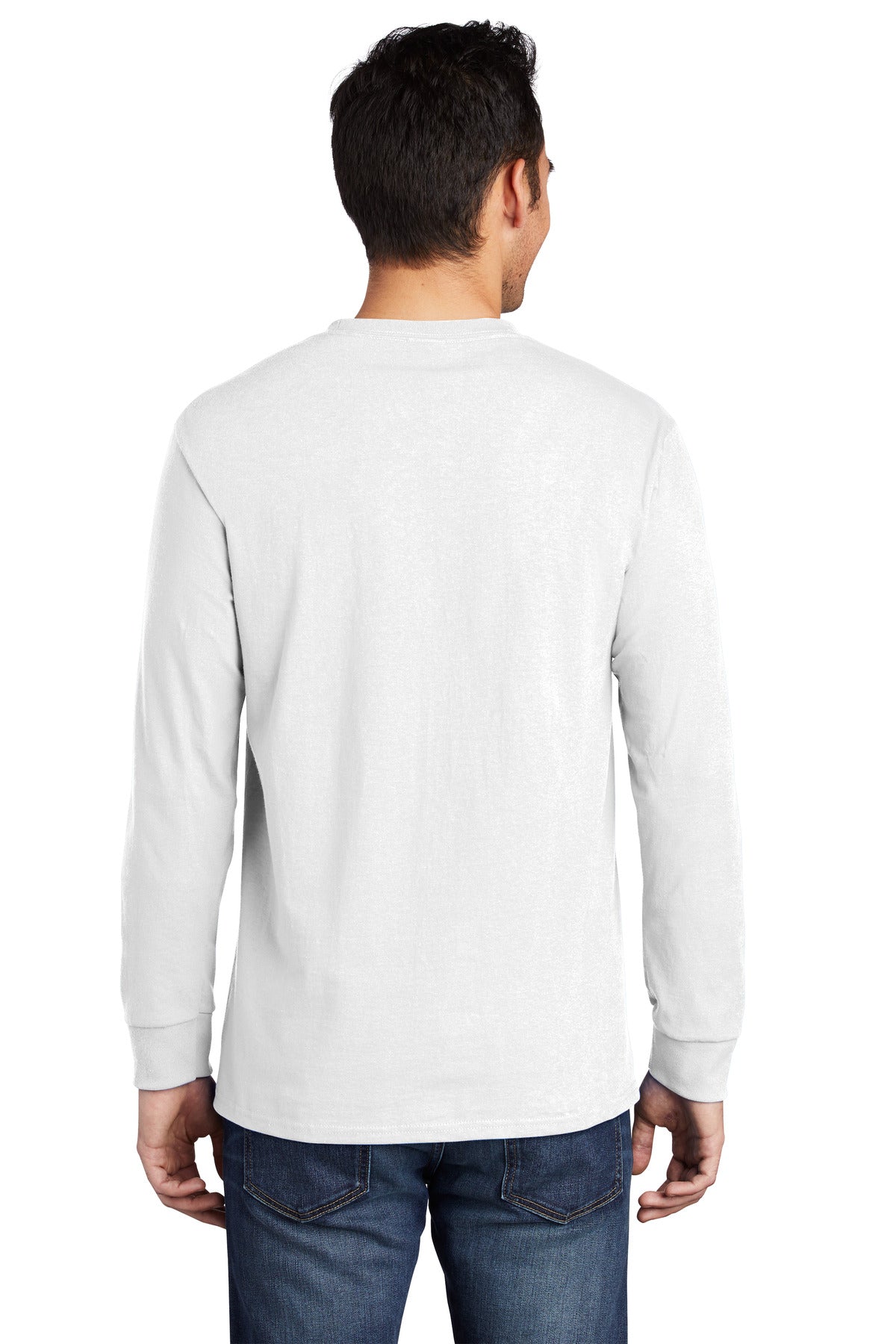 Port & Company® - Long Sleeve Essential Pocket Tee