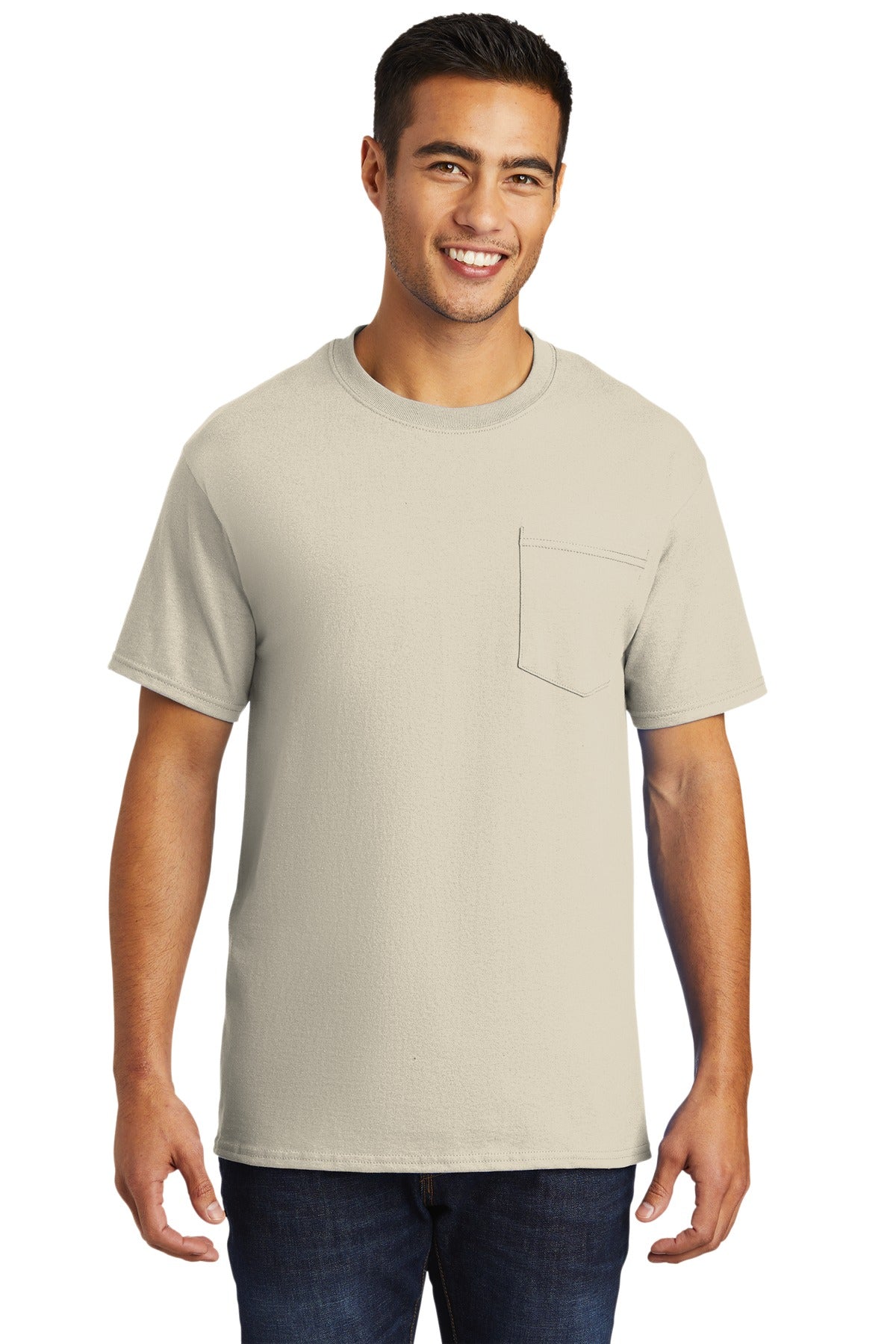 Port & Company® - Tall Essential Pocket Tee