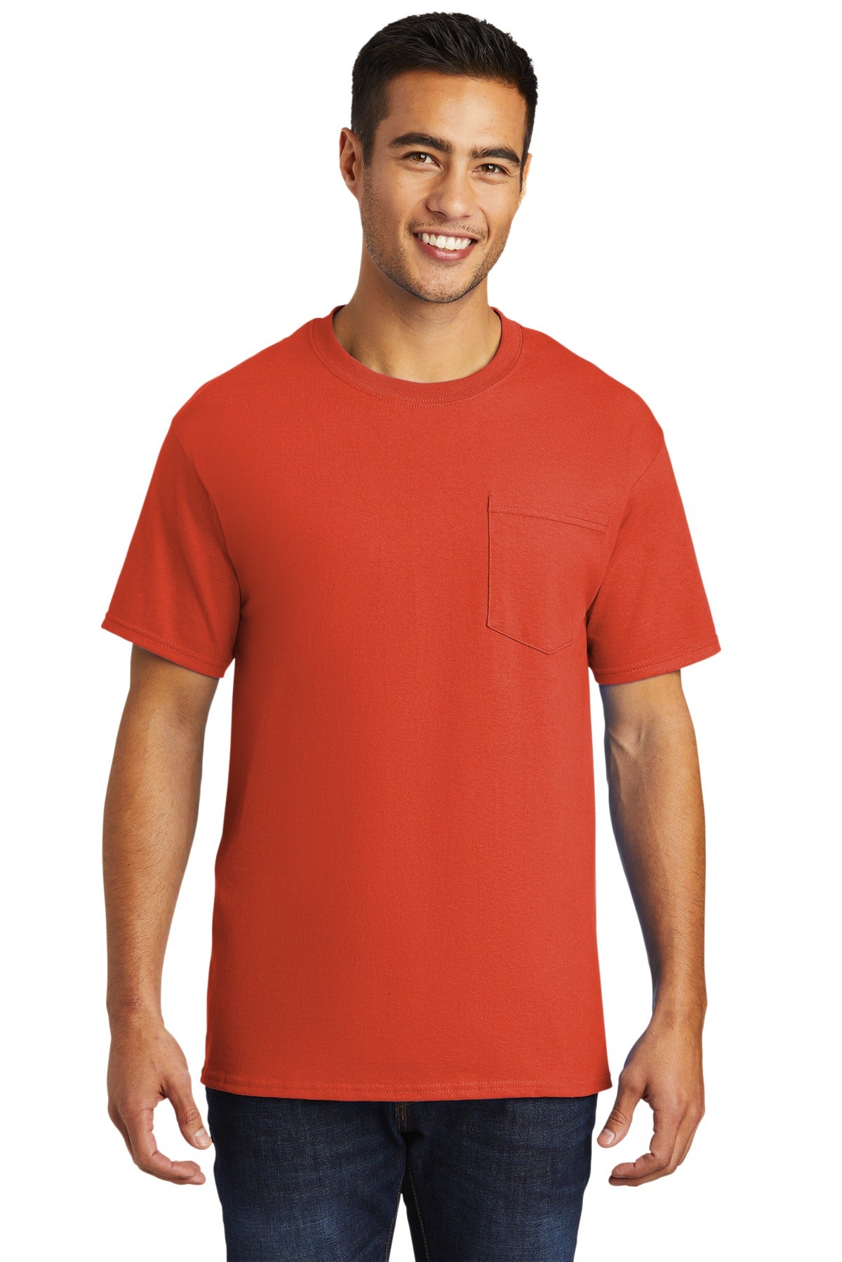 Port & Company® - Tall Essential Pocket Tee