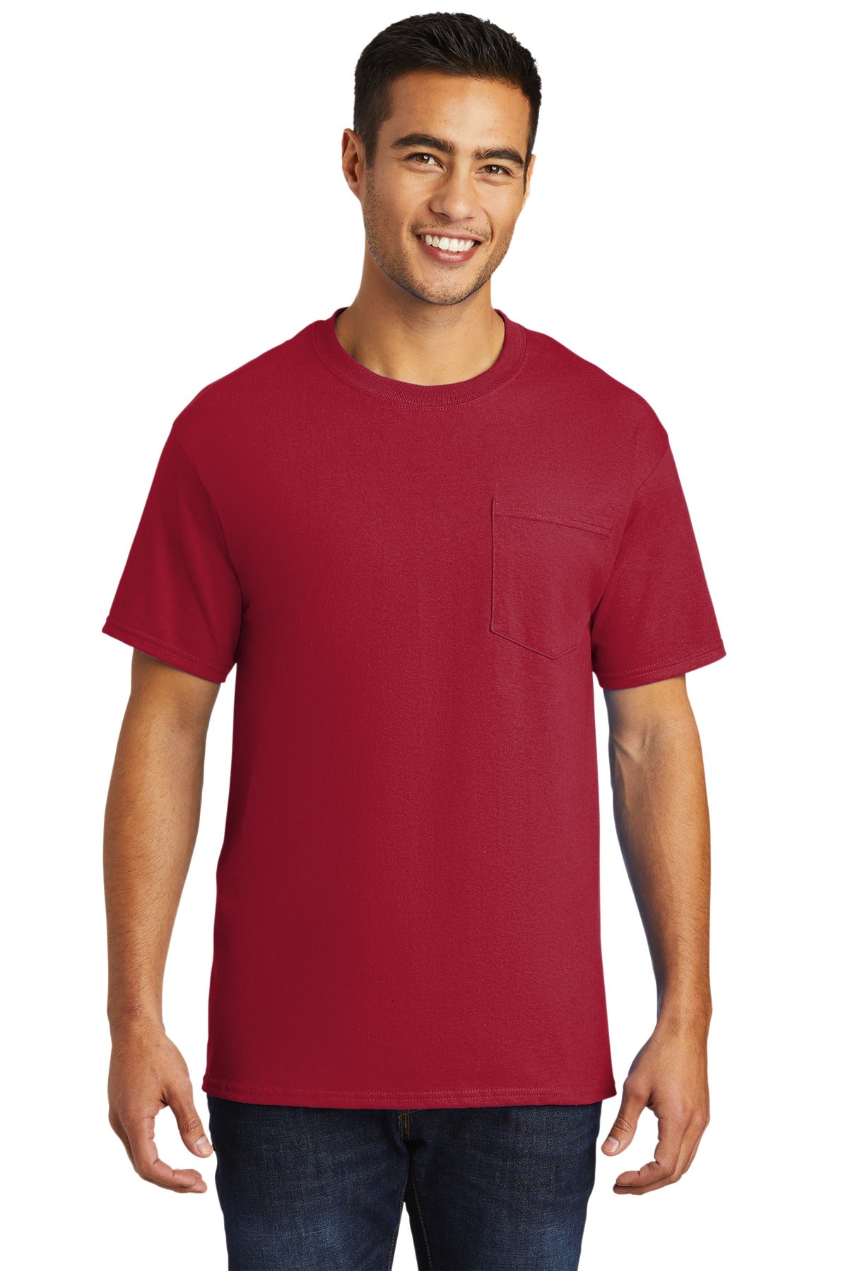 Port & Company® - Tall Essential Pocket Tee
