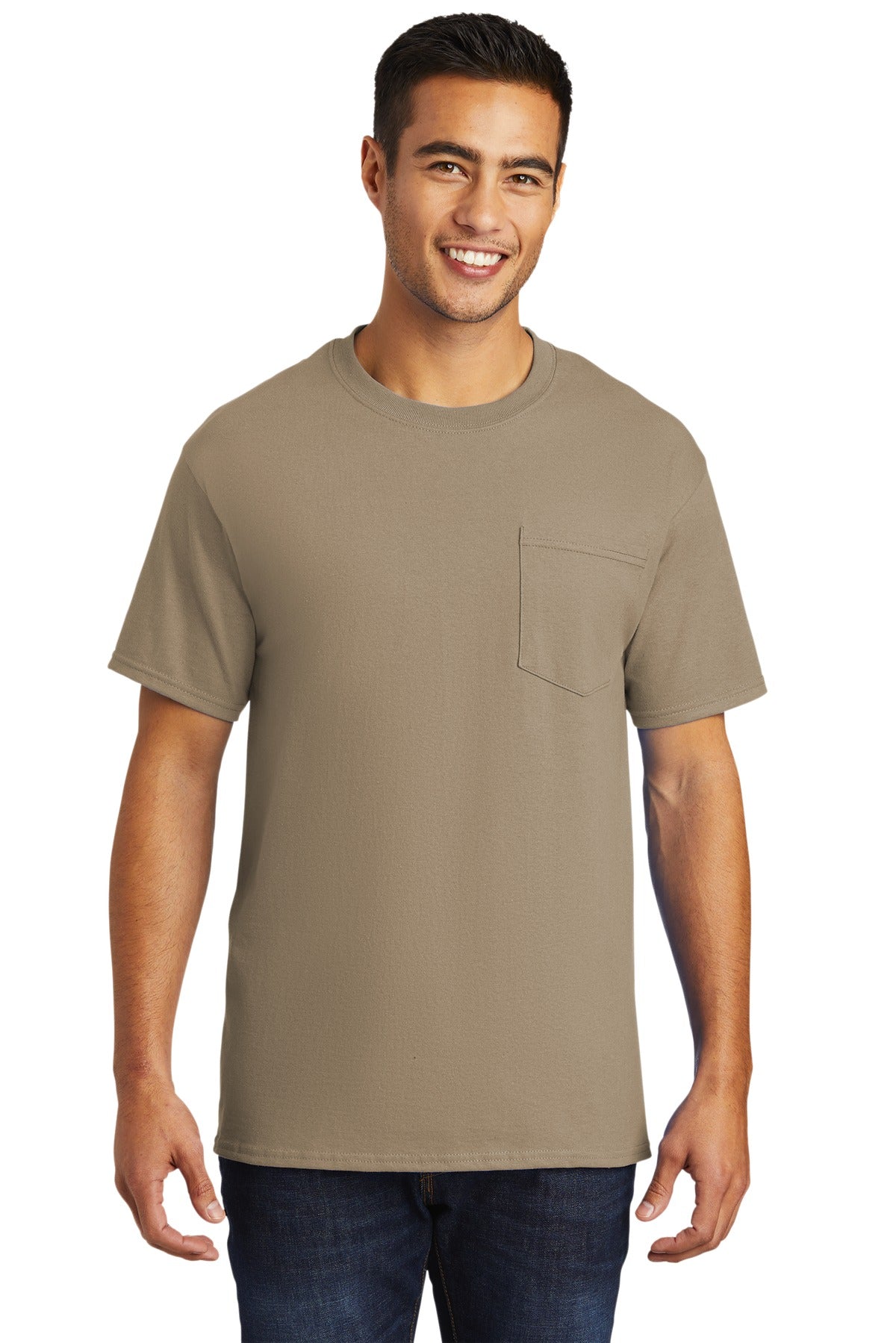 Port & Company® - Tall Essential Pocket Tee