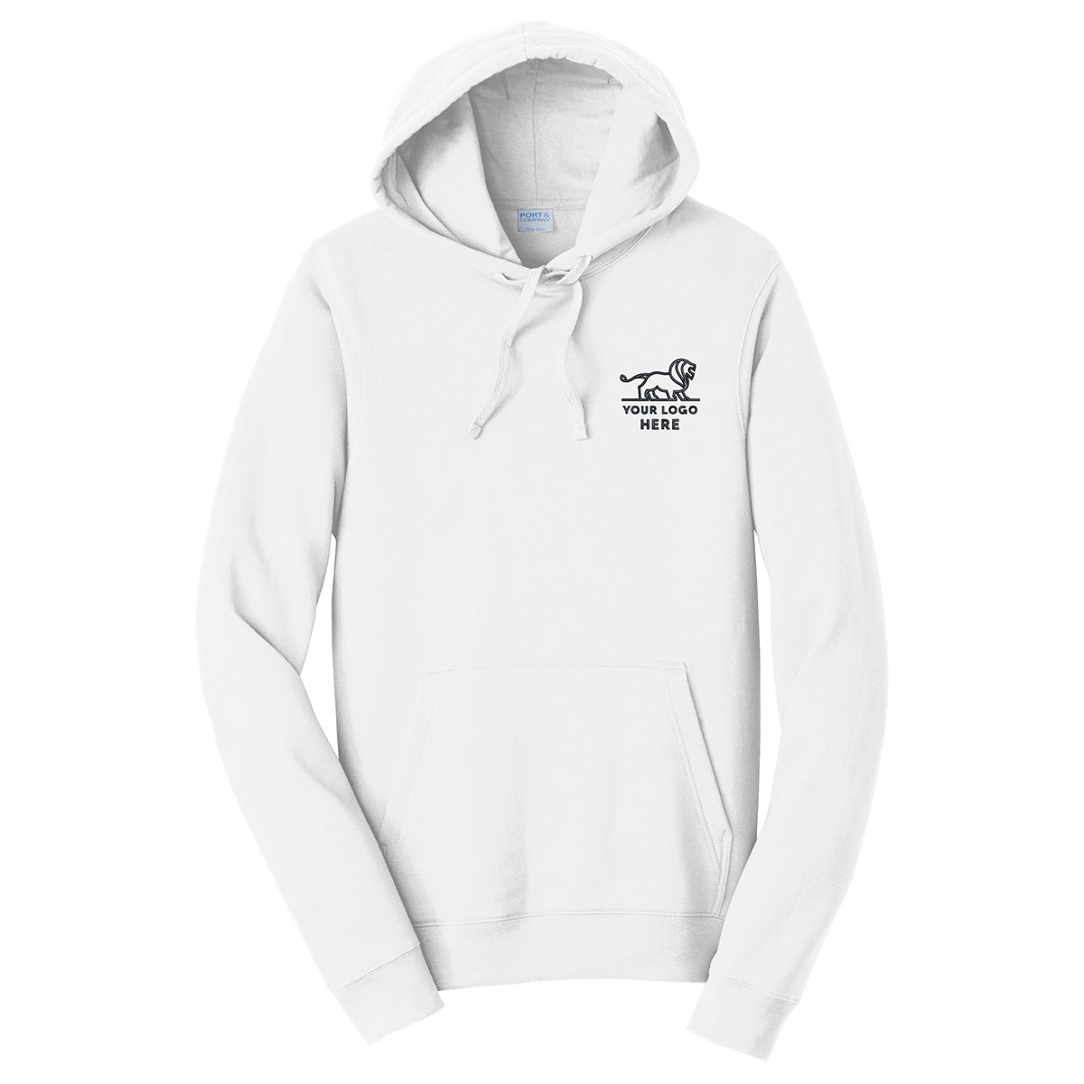 Port & Co Fan Favorite Fleece Pullover Hooded Sweatshirt. PC850H
