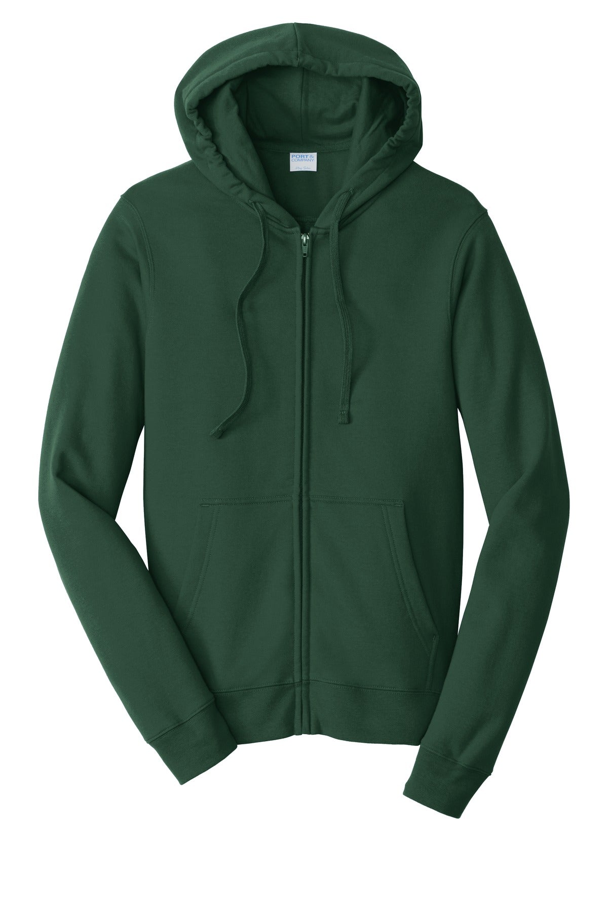 Port & Company® Fan Favorite Fleece Full-Zip Hooded Sweatshirt