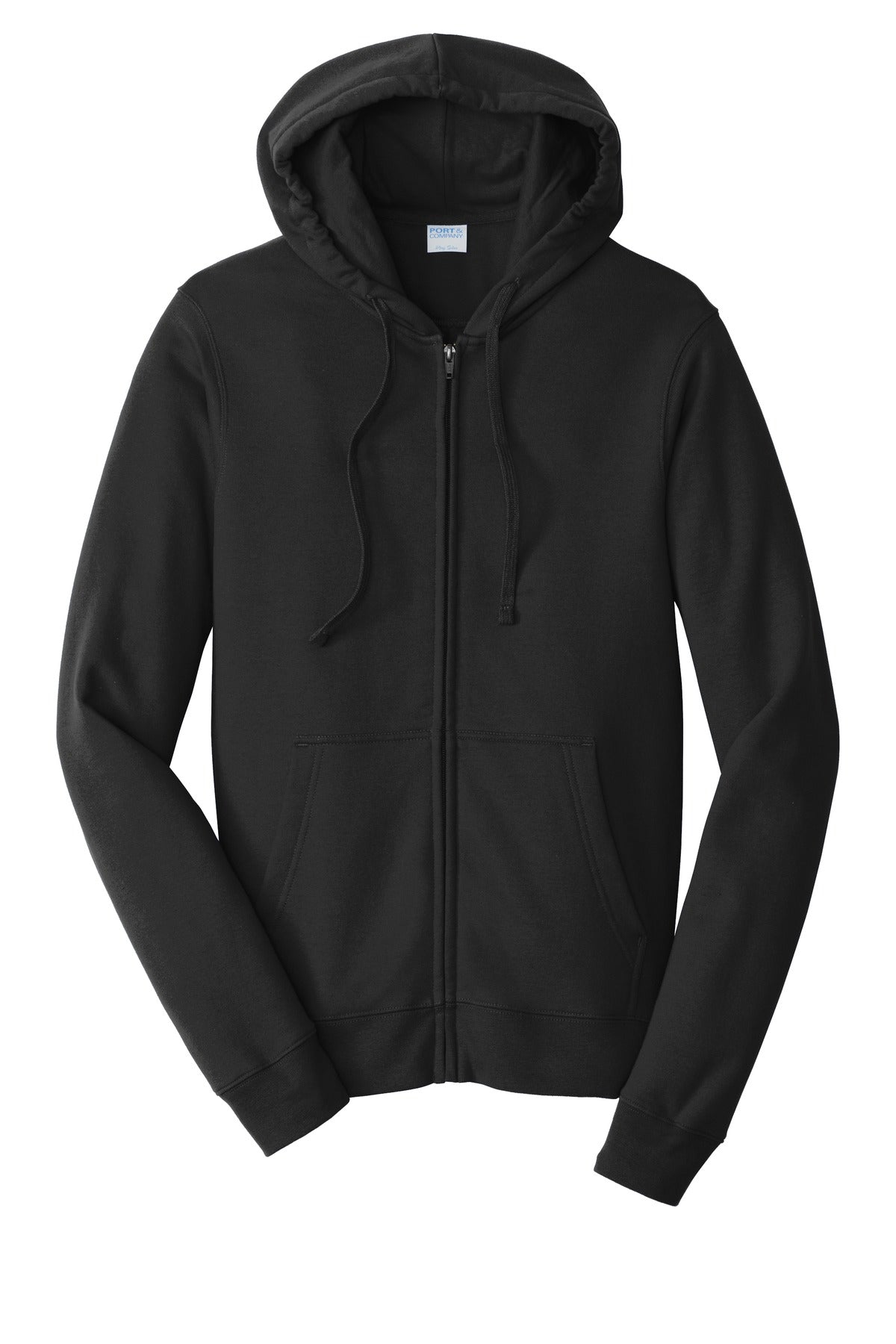 Port & Company® Fan Favorite Fleece Full-Zip Hooded Sweatshirt