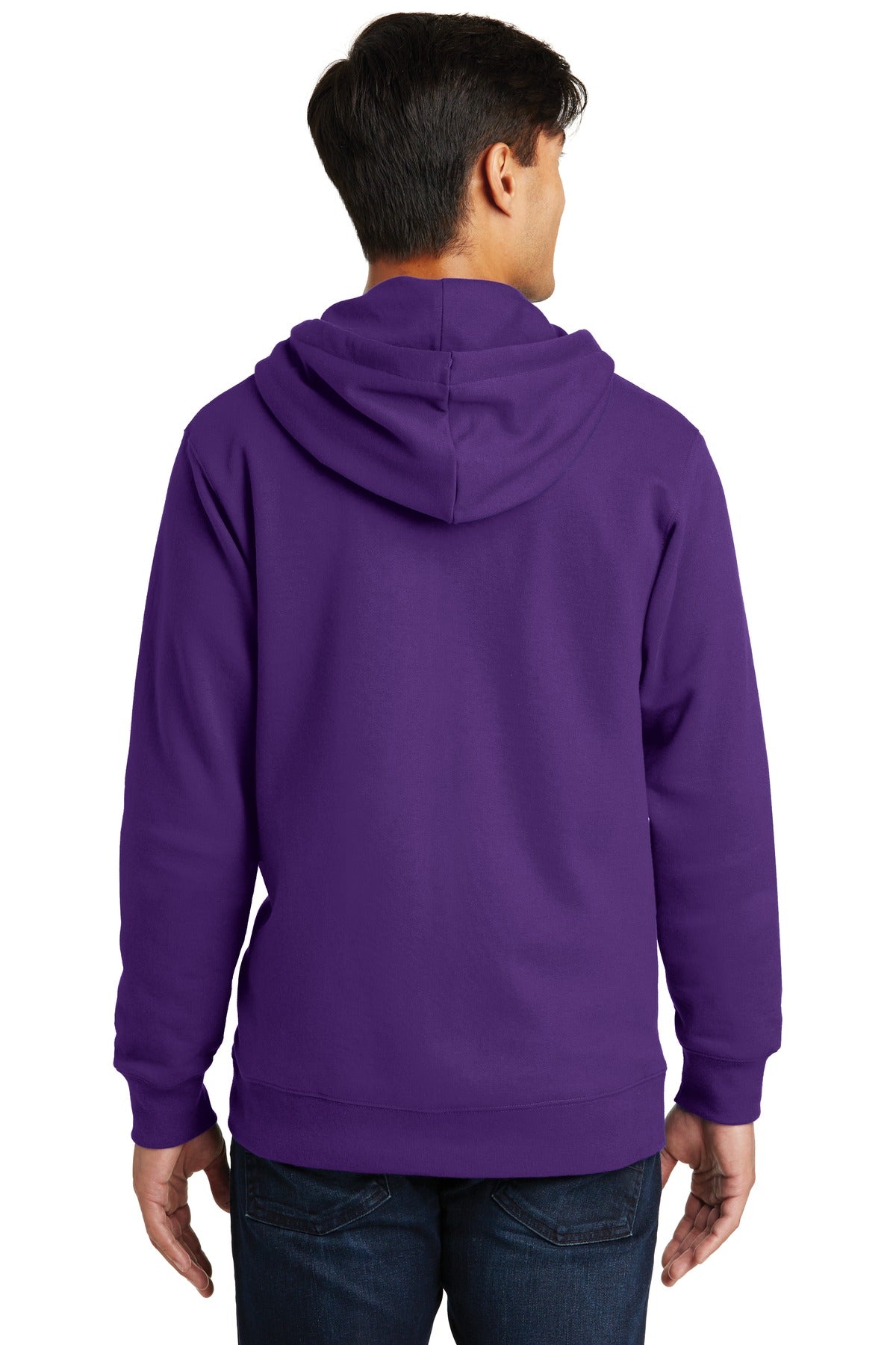 Port & Company® Fan Favorite Fleece Full-Zip Hooded Sweatshirt
