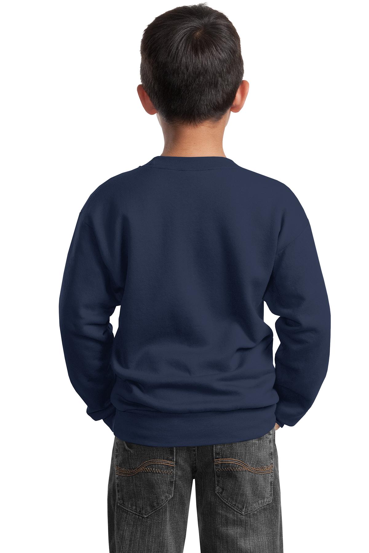 Port & Company® - Youth Core Fleece Crewneck Sweatshirt