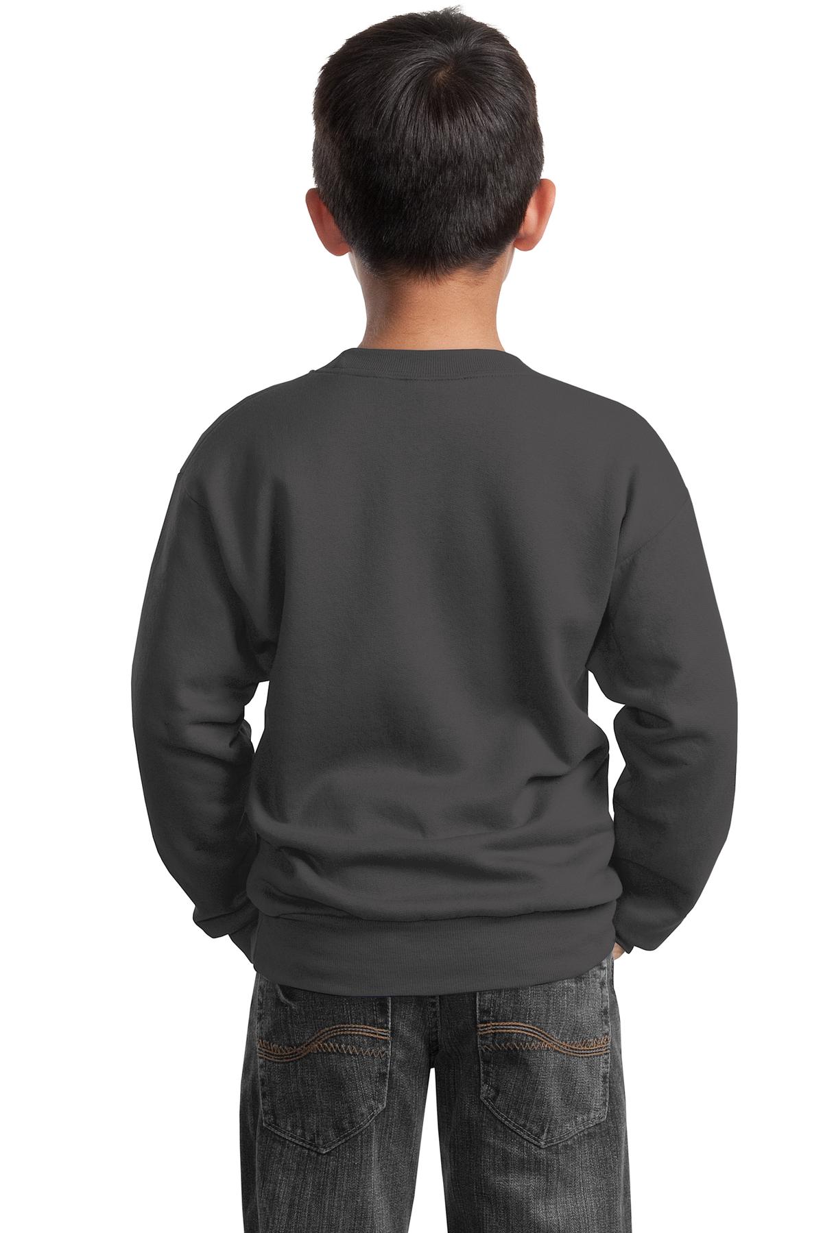 Port & Company® - Youth Core Fleece Crewneck Sweatshirt