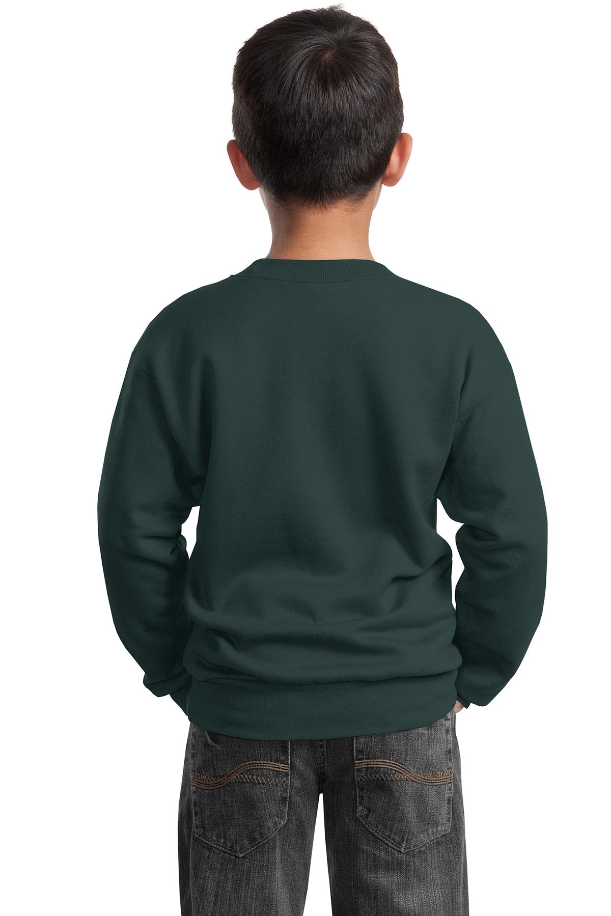 Port & Company® - Youth Core Fleece Crewneck Sweatshirt