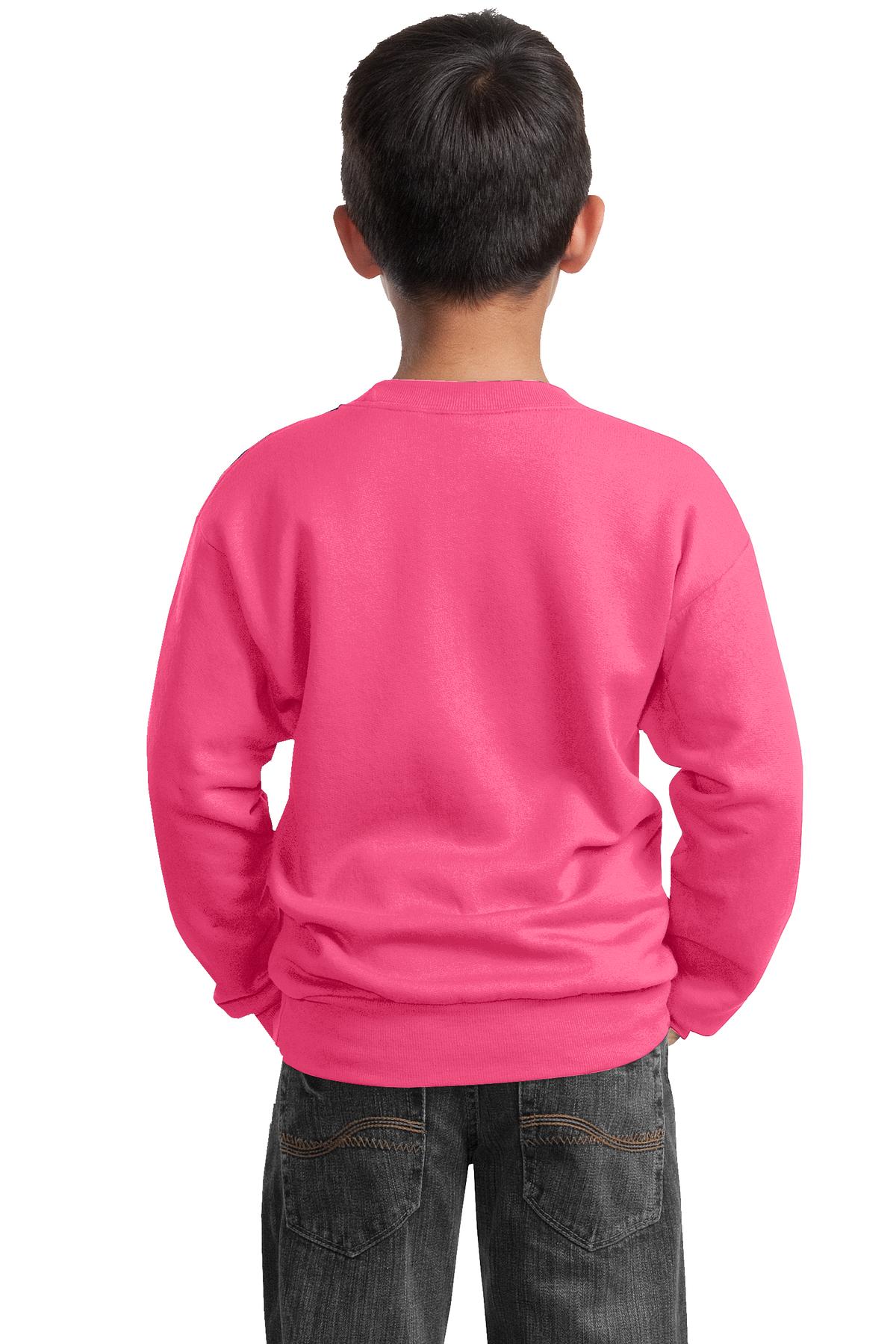 Port & Company® - Youth Core Fleece Crewneck Sweatshirt