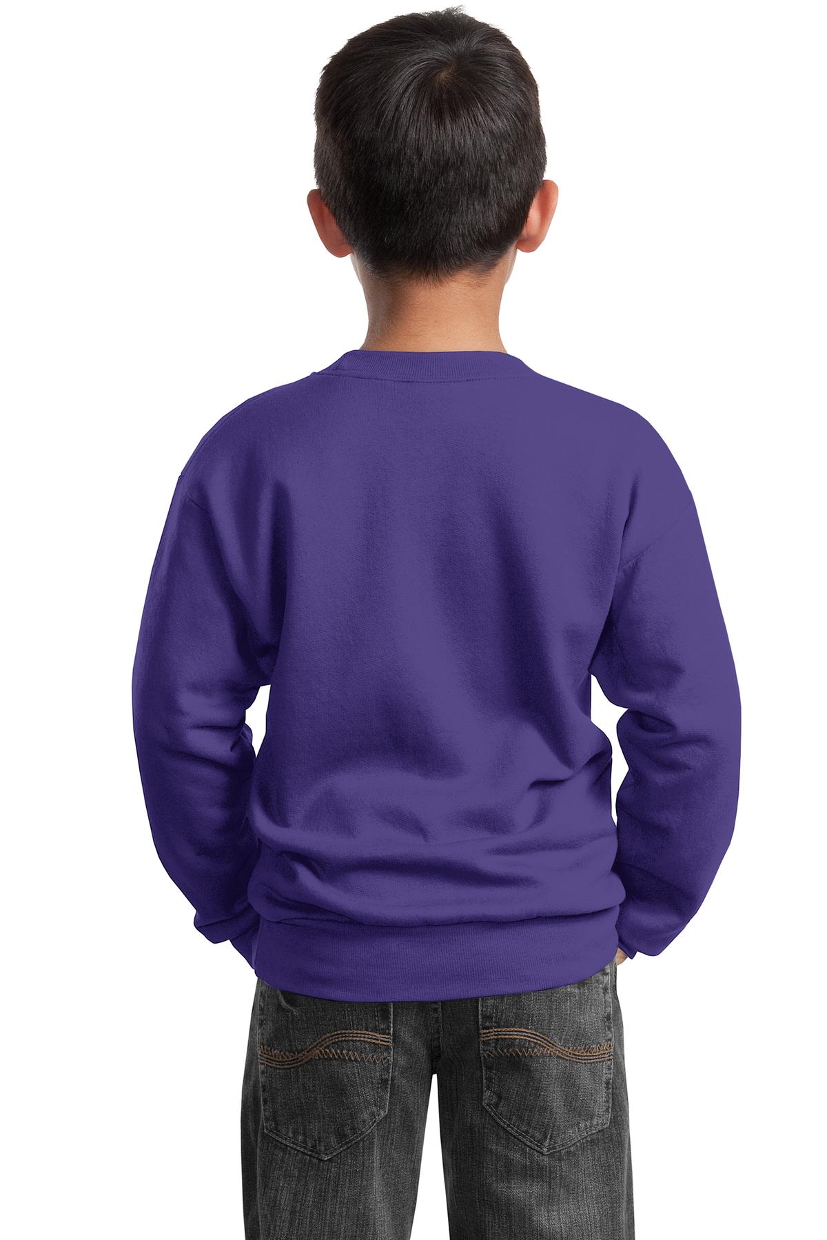 Port & Company® - Youth Core Fleece Crewneck Sweatshirt