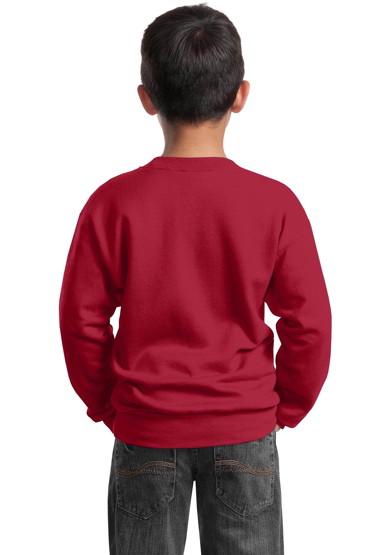 Port & Company® - Youth Core Fleece Crewneck Sweatshirt