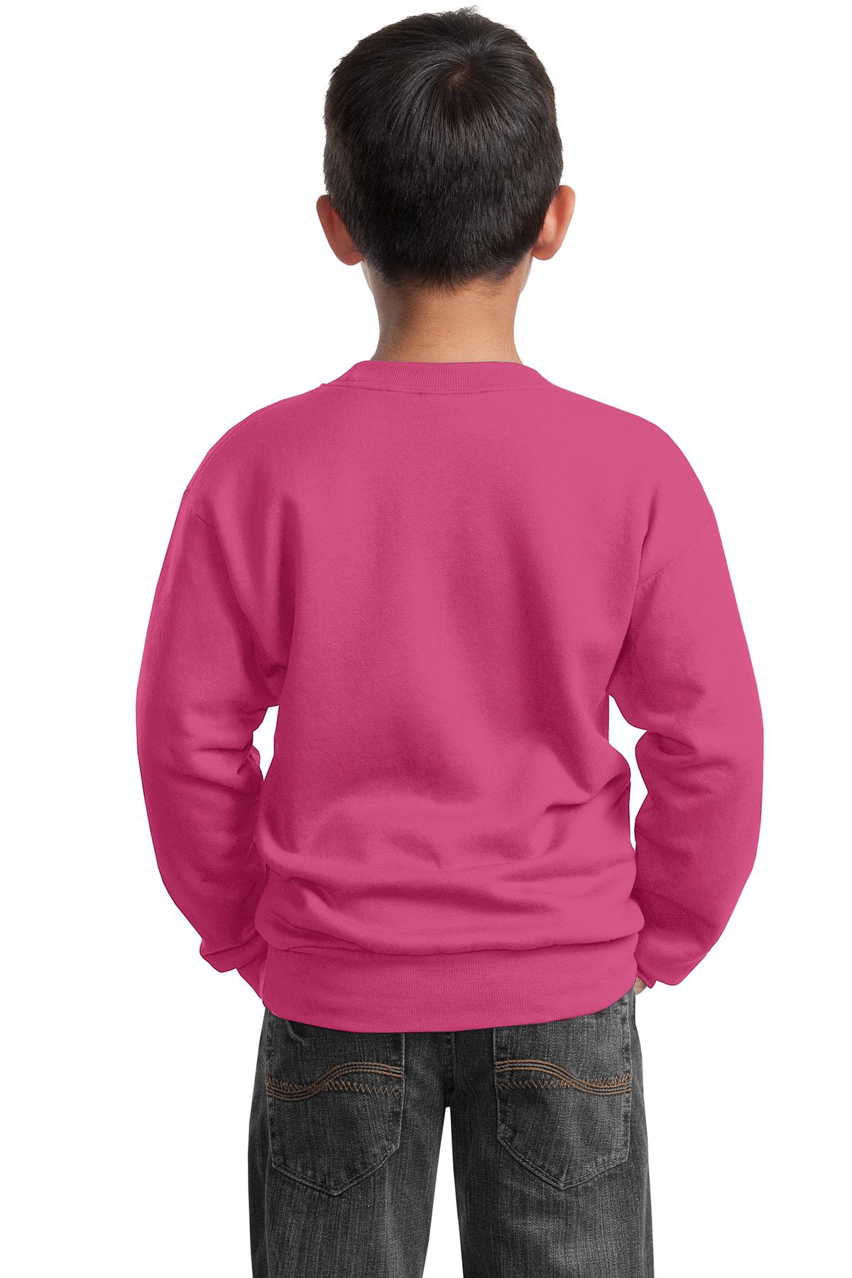 Port & Company® - Youth Core Fleece Crewneck Sweatshirt