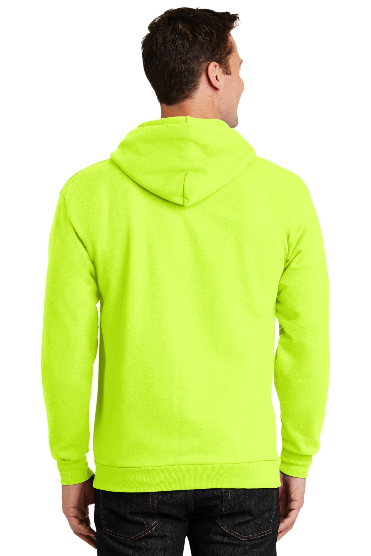 Port & Company® Tall Essential Fleece Full-Zip Hooded Sweatshirt