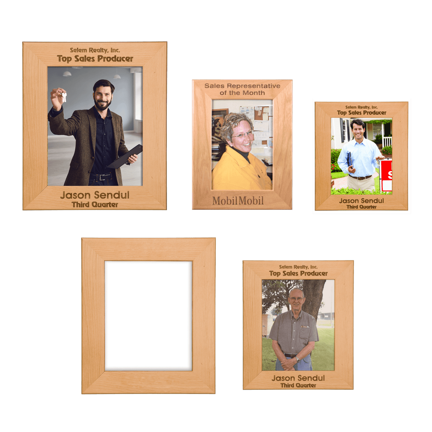 Genuine Red Alder Picture Frame 4" x 6"