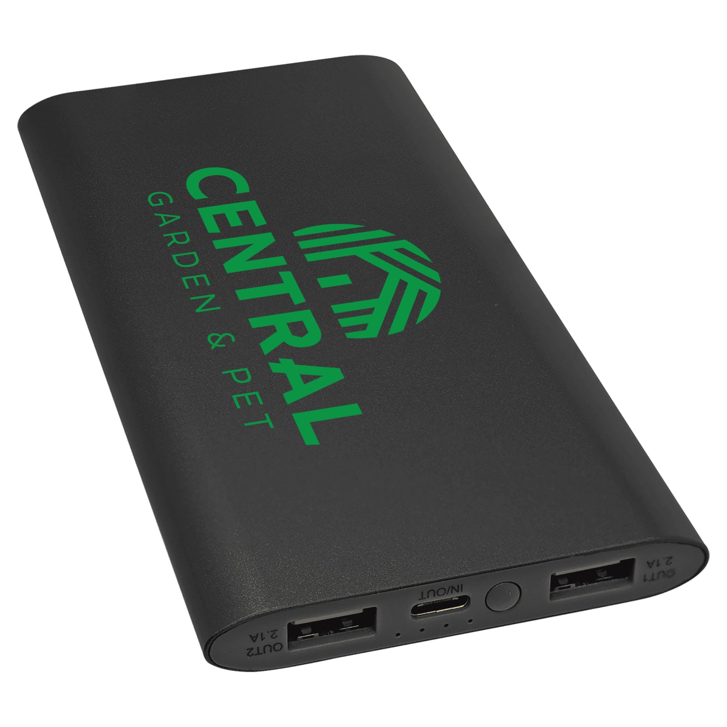 Central Garden & Pet® 8000mAh Power Bank & Wireless Charger with USB-C Cord