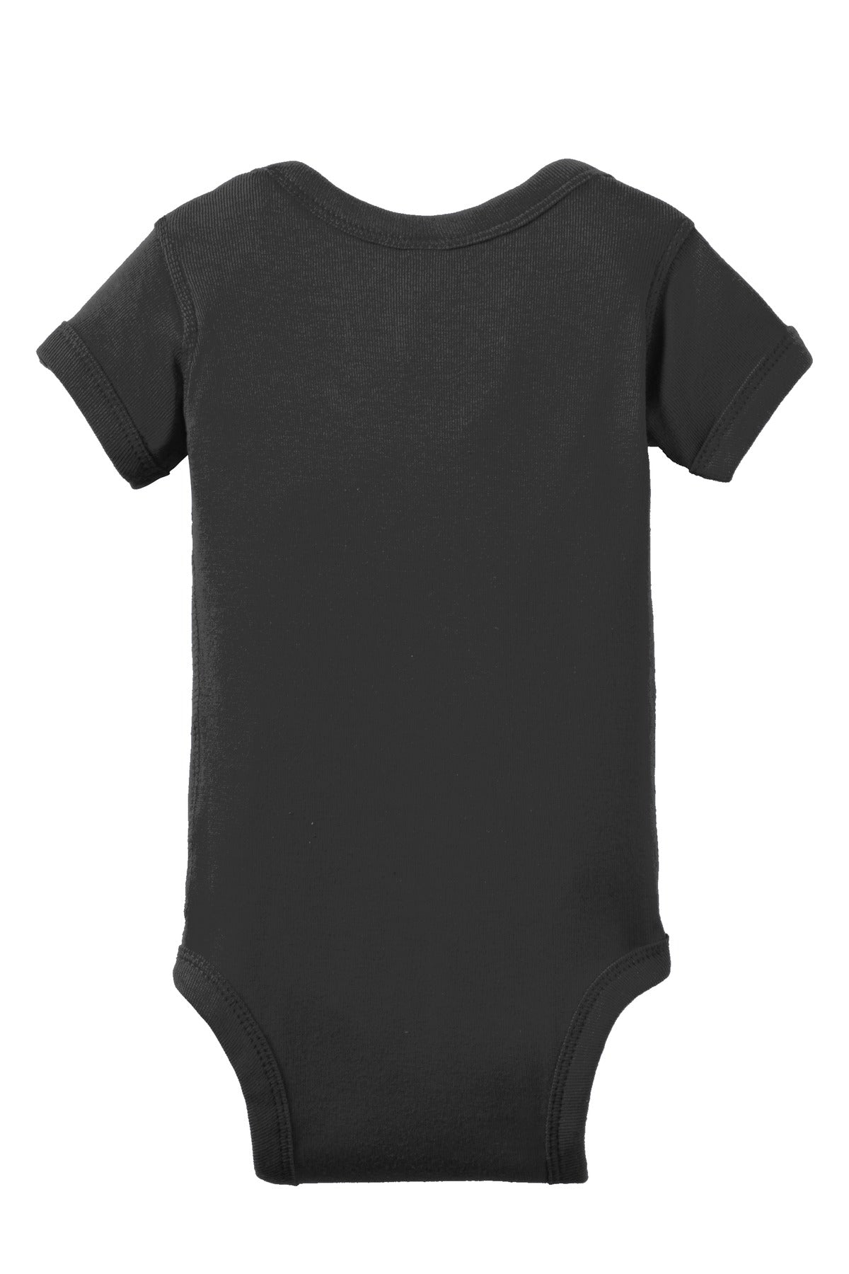 Rabbit Skins Infant Short Sleeve Baby Rib Bodysuit