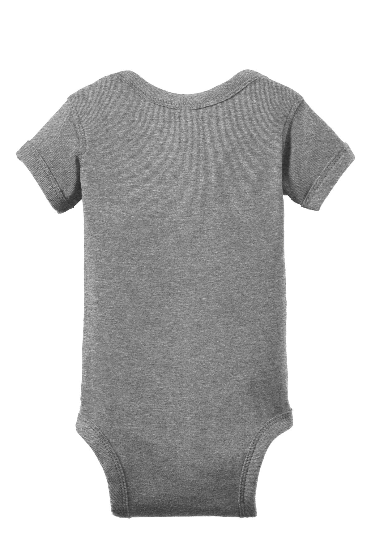 Rabbit Skins Infant Short Sleeve Baby Rib Bodysuit