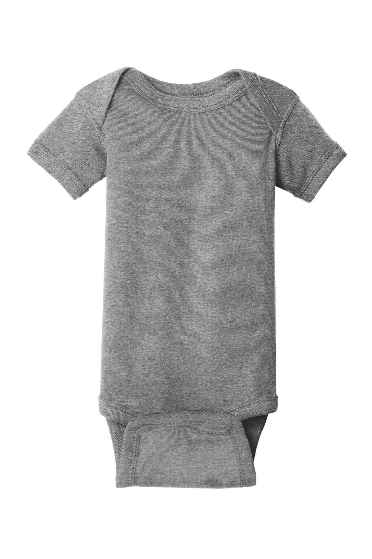 Rabbit Skins Infant Short Sleeve Baby Rib Bodysuit
