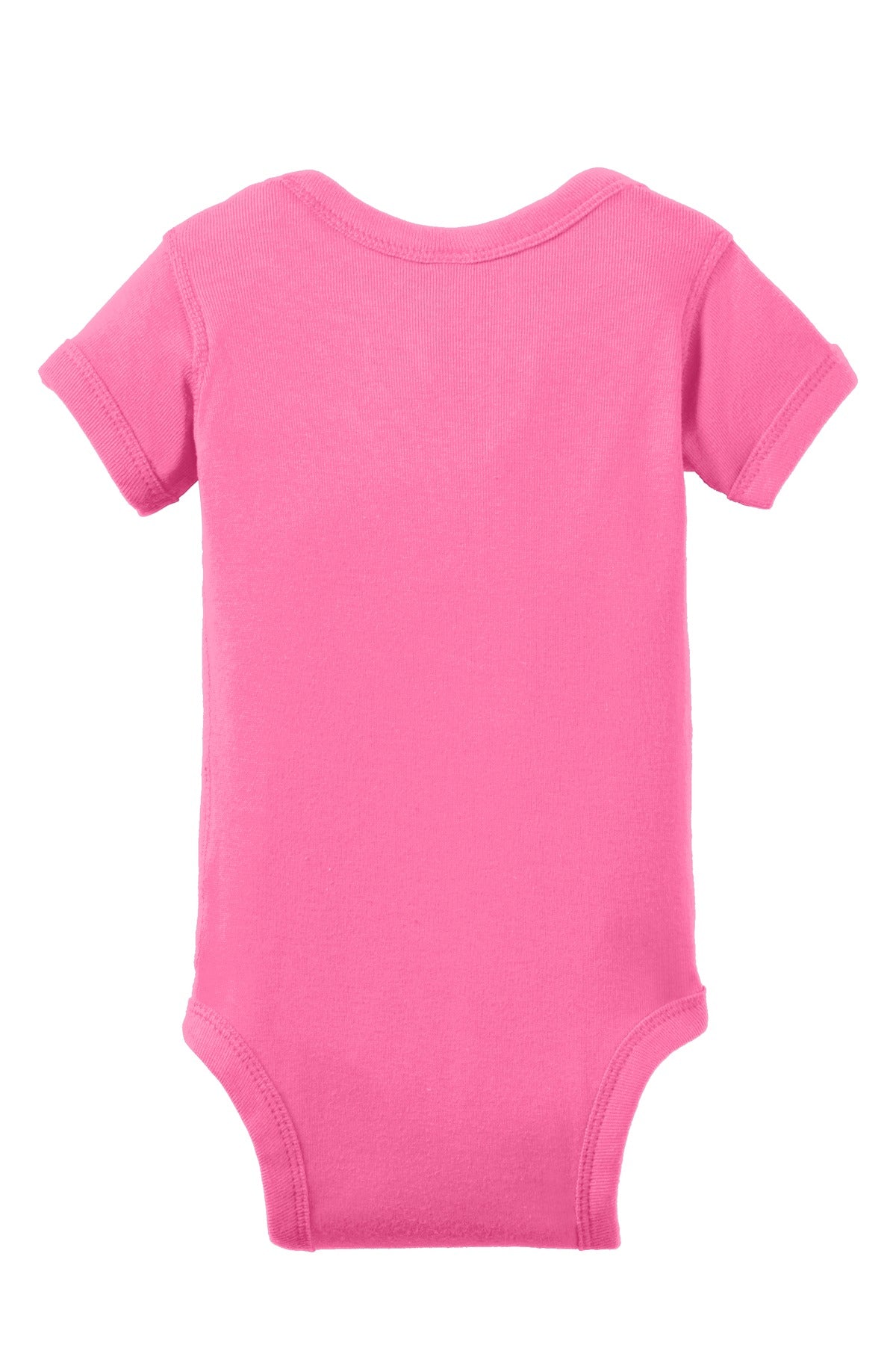 Rabbit Skins Infant Short Sleeve Baby Rib Bodysuit