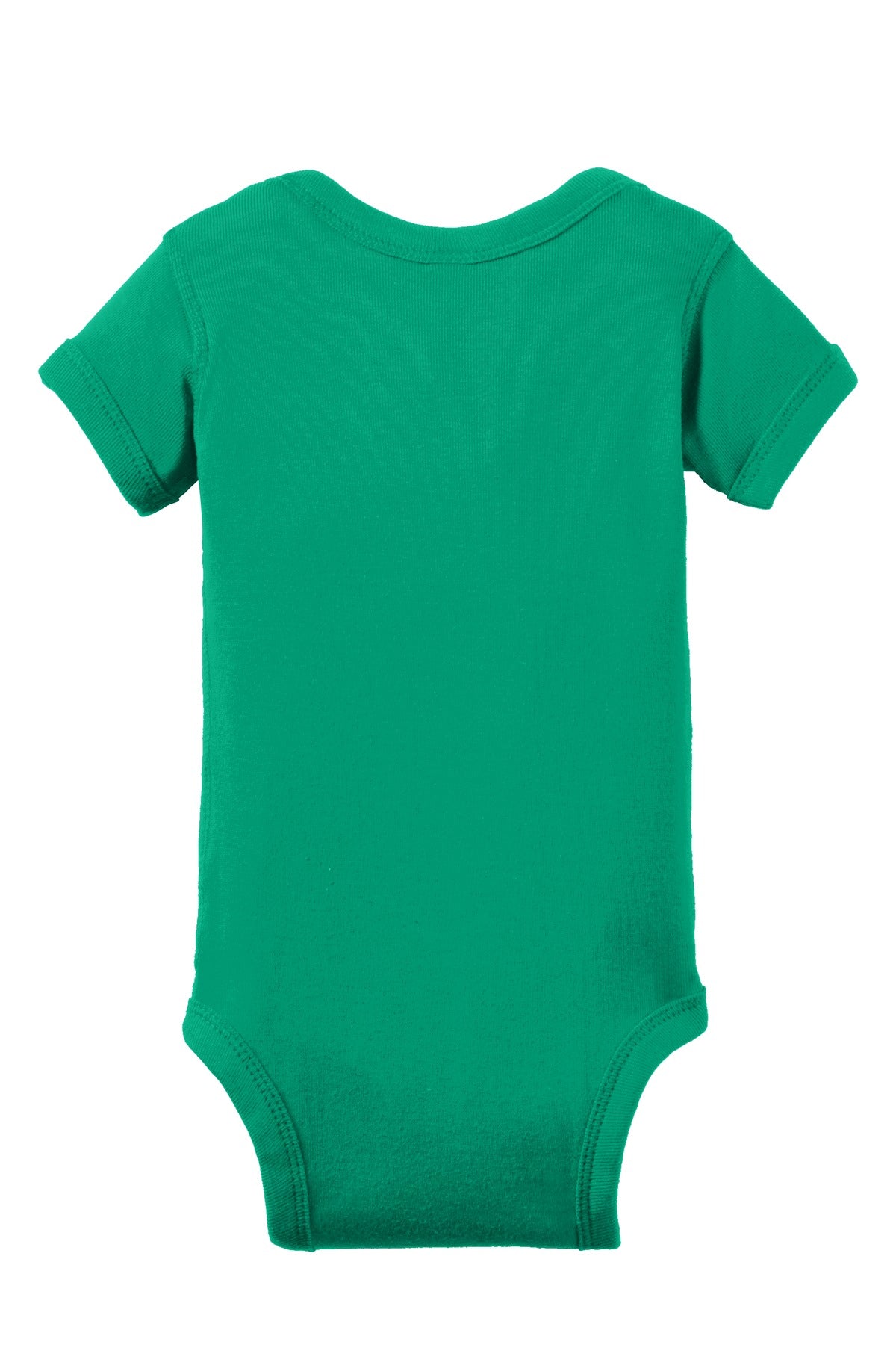 Rabbit Skins Infant Short Sleeve Baby Rib Bodysuit