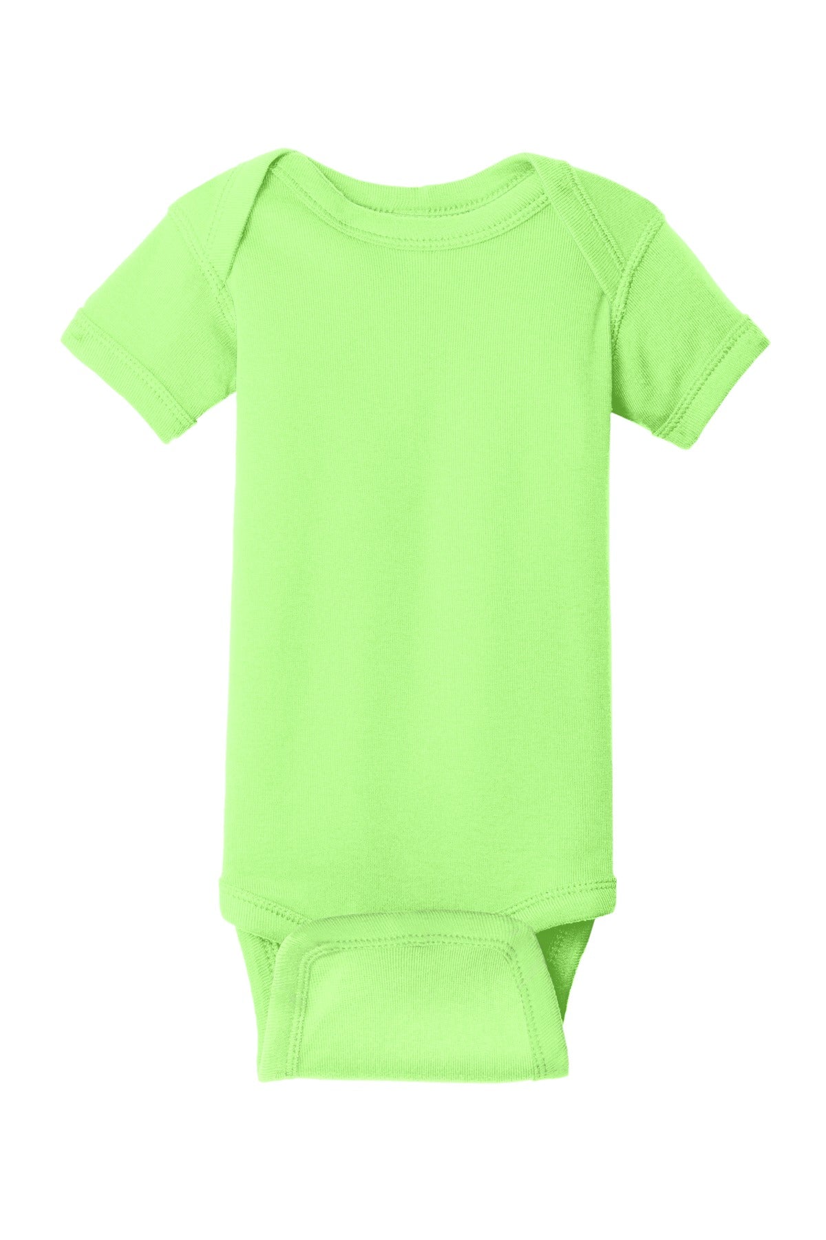 Rabbit Skins Infant Short Sleeve Baby Rib Bodysuit