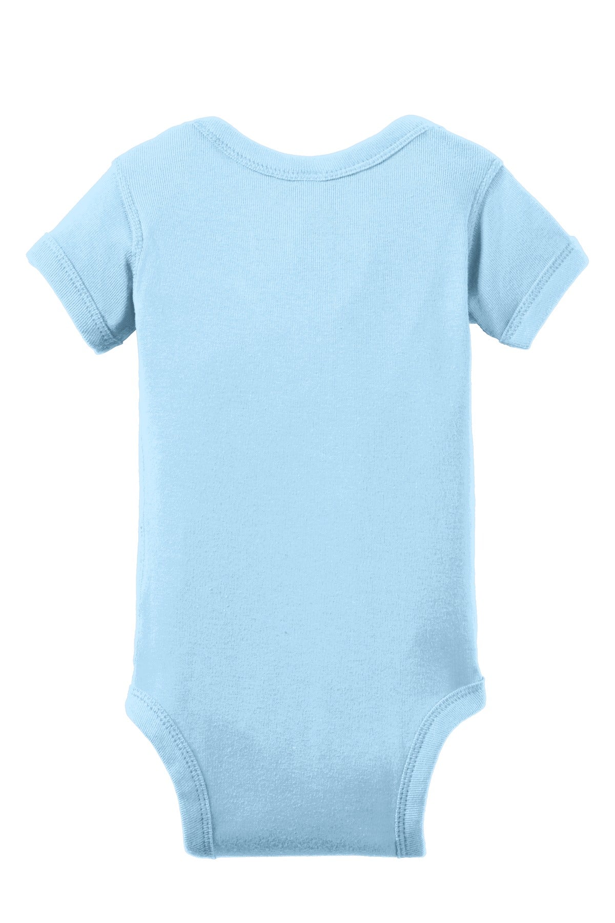 Rabbit Skins Infant Short Sleeve Baby Rib Bodysuit
