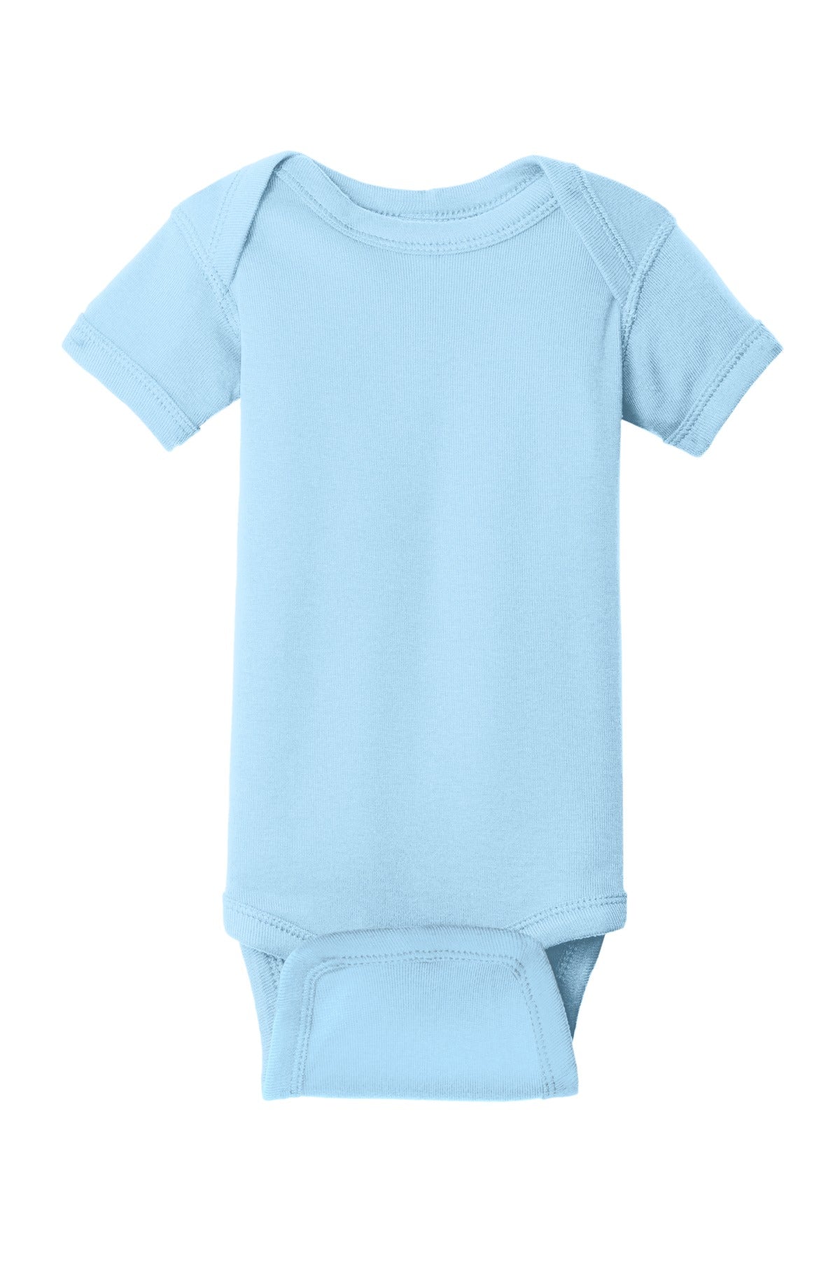 Rabbit Skins Infant Short Sleeve Baby Rib Bodysuit