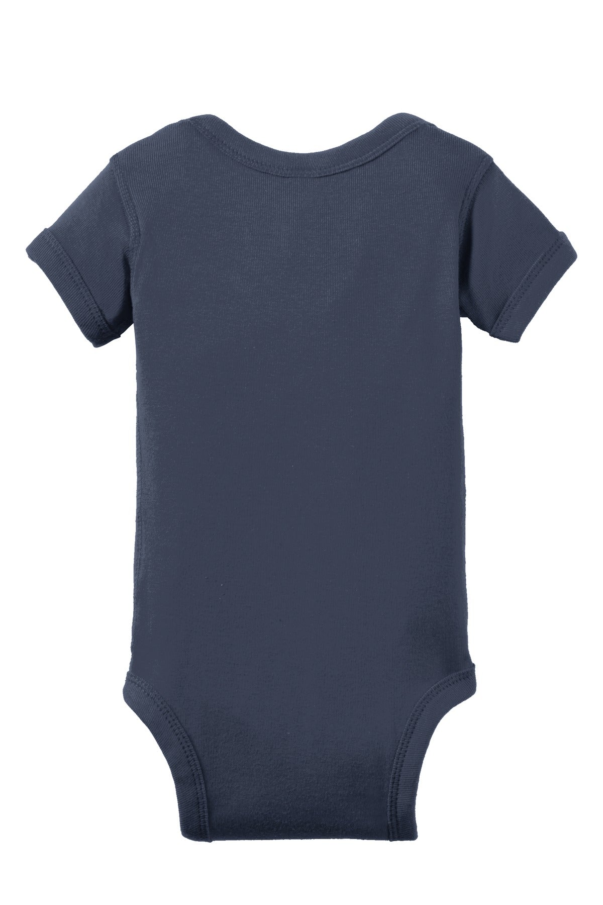 Rabbit Skins Infant Short Sleeve Baby Rib Bodysuit
