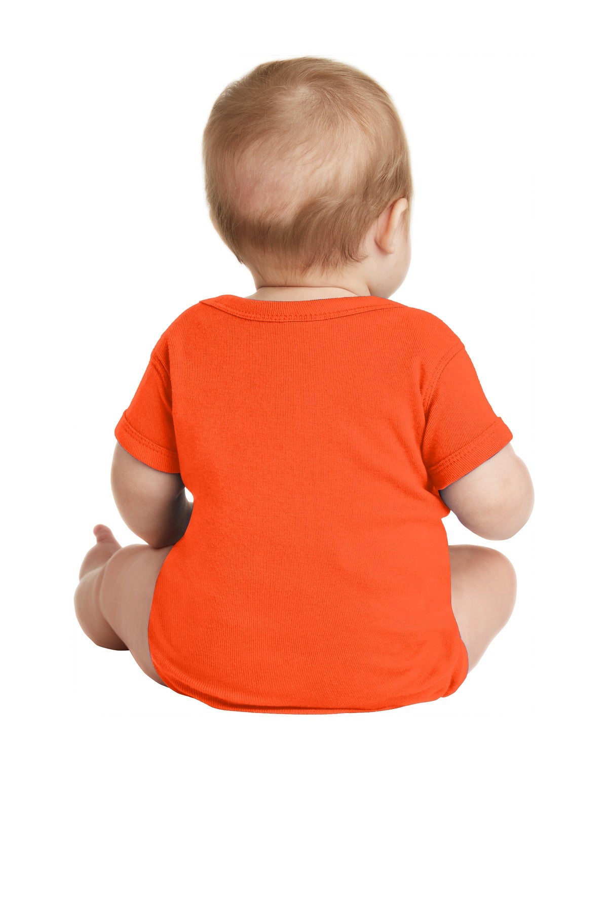 Rabbit Skins Infant Short Sleeve Baby Rib Bodysuit
