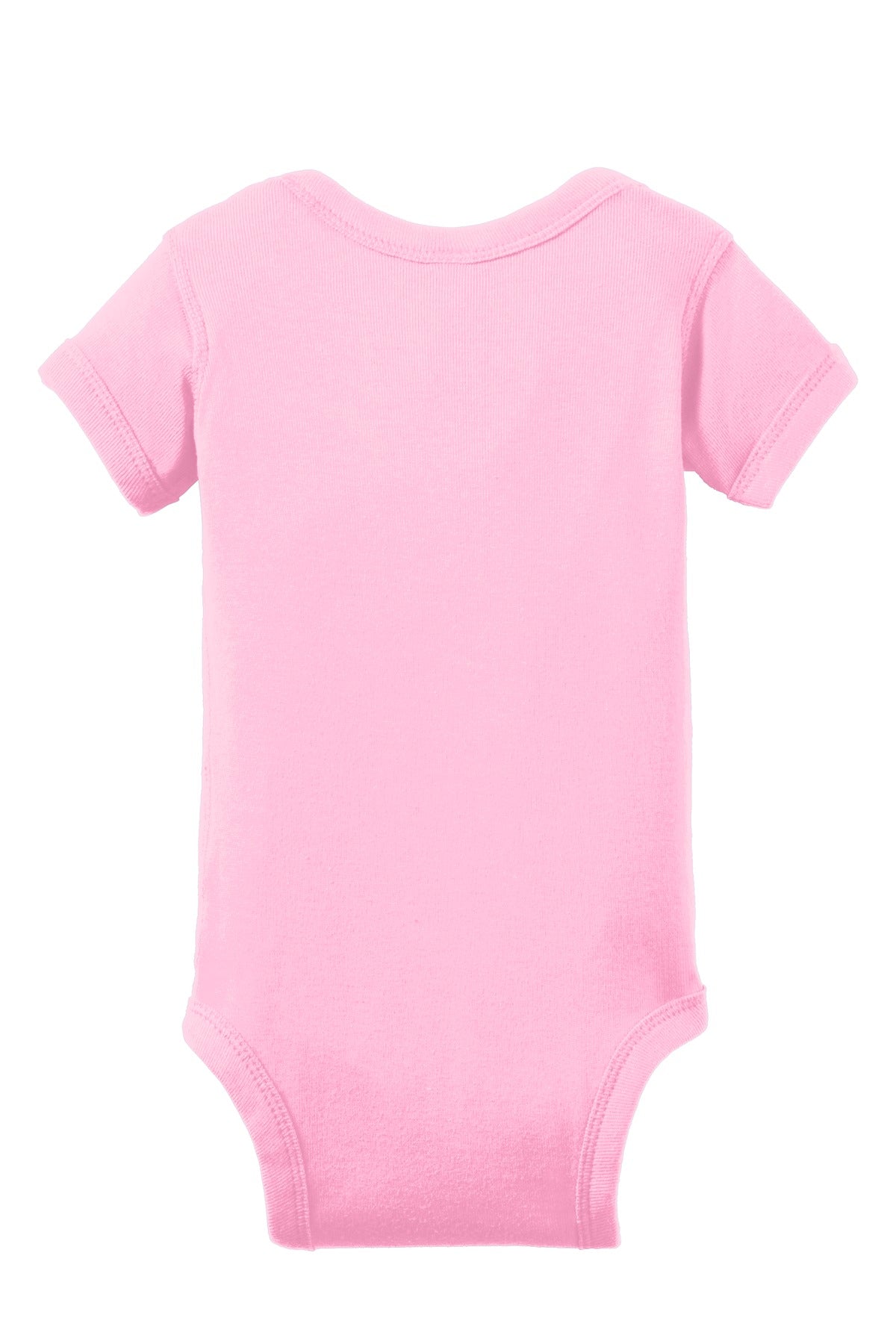 Rabbit Skins Infant Short Sleeve Baby Rib Bodysuit