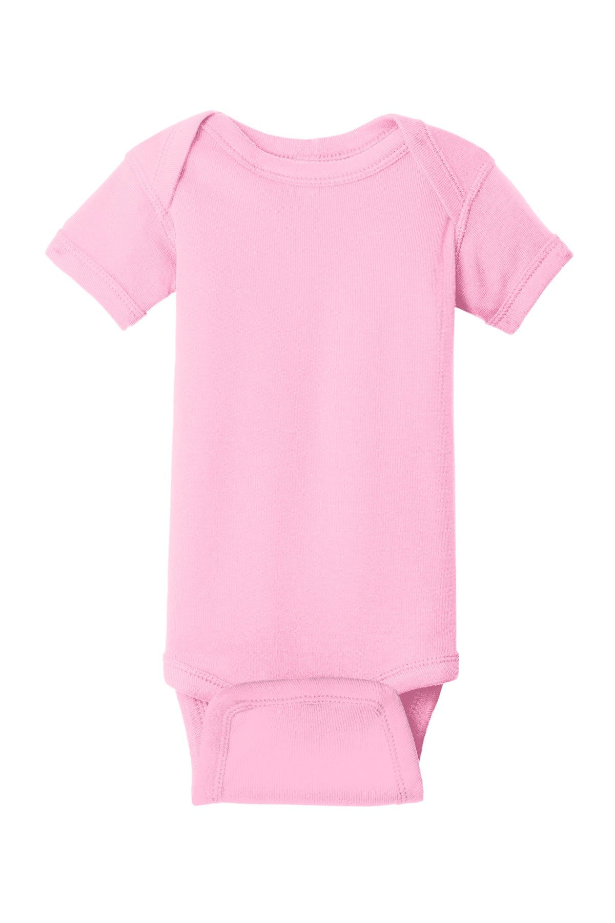 Rabbit Skins Infant Short Sleeve Baby Rib Bodysuit