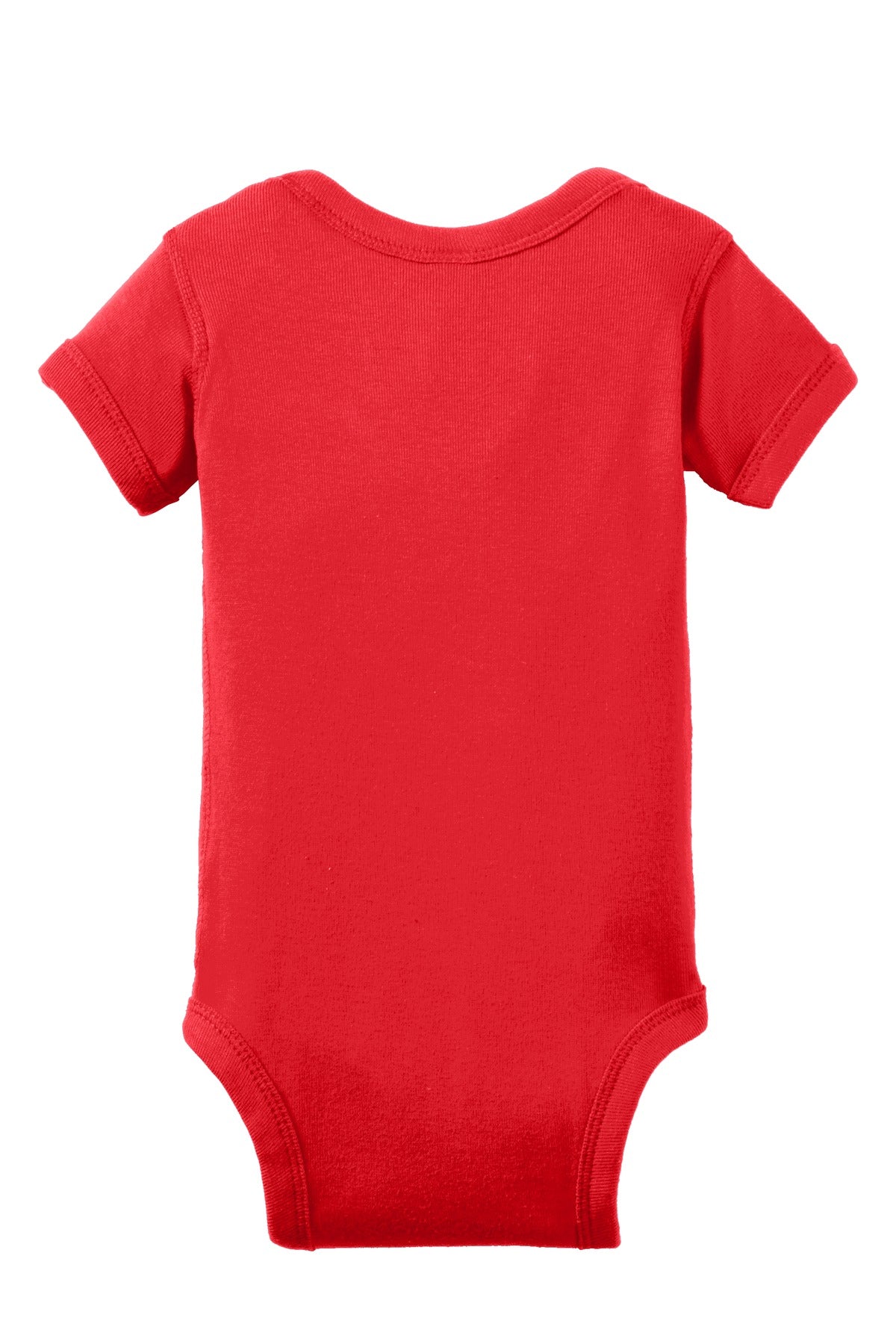 Rabbit Skins Infant Short Sleeve Baby Rib Bodysuit