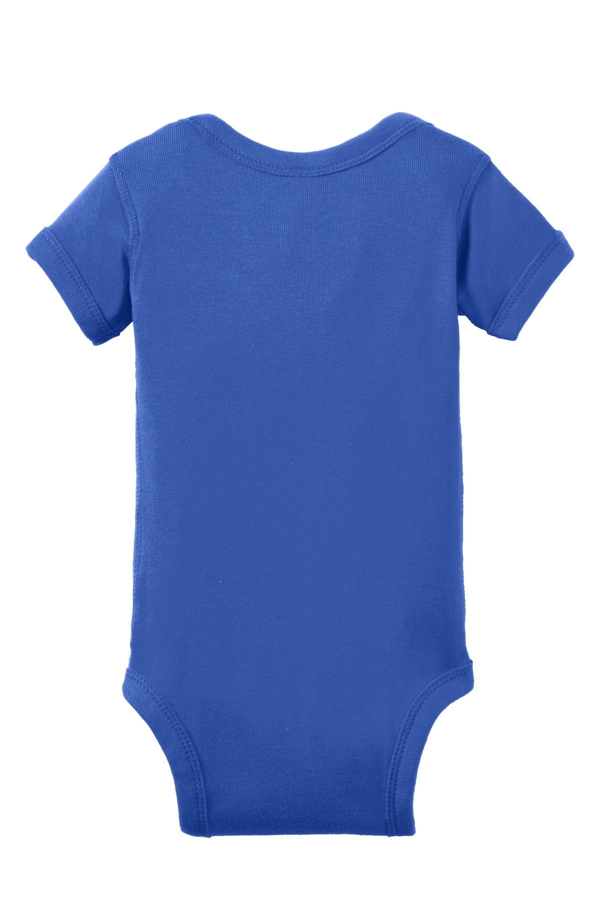 Rabbit Skins Infant Short Sleeve Baby Rib Bodysuit
